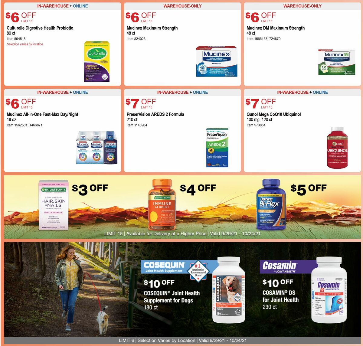 Costco Weekly Ad from September 29
