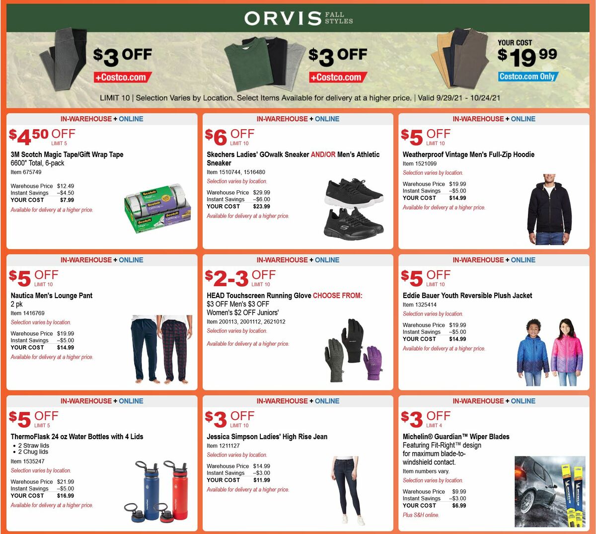 Costco Weekly Ad from September 29