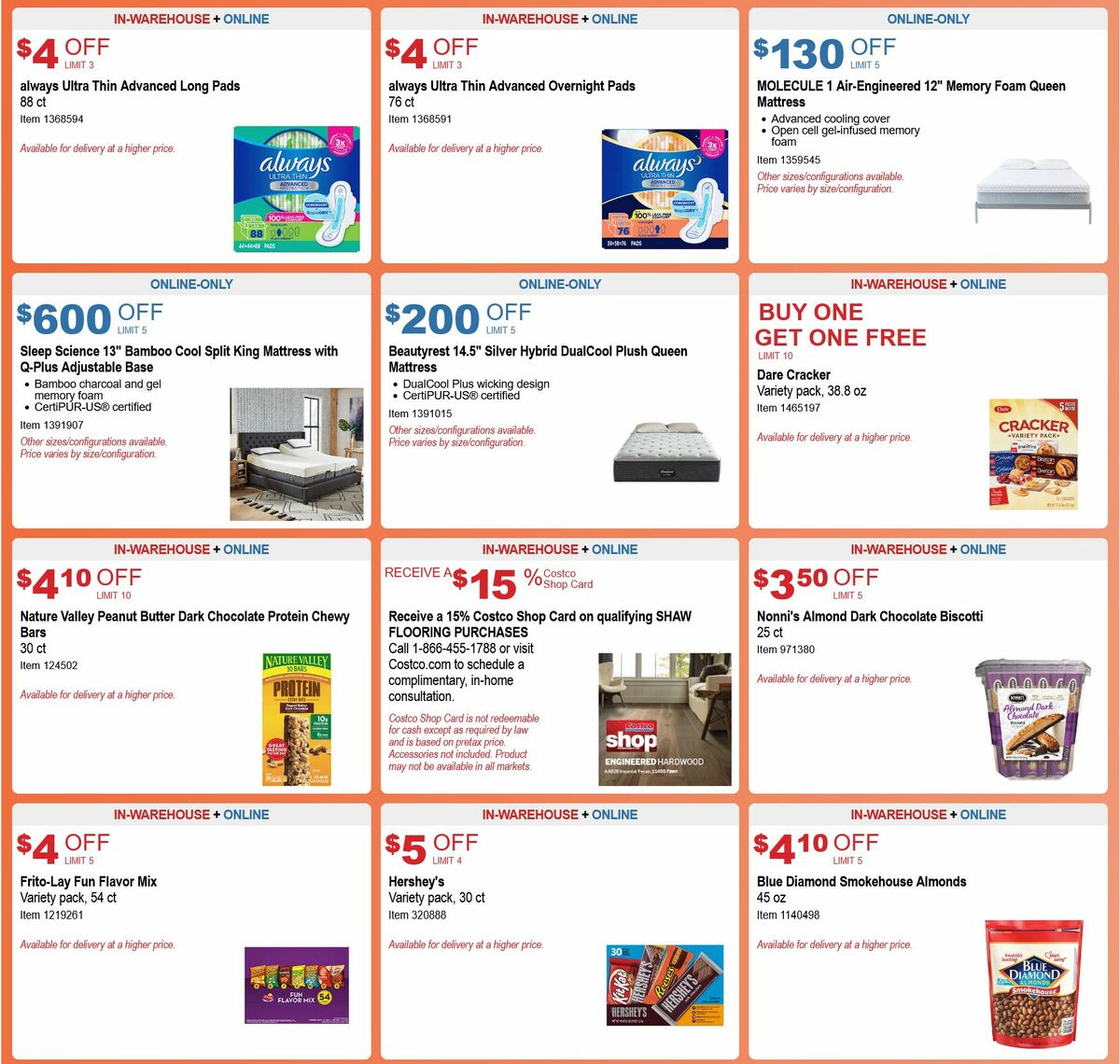 Costco Weekly Ad from September 29