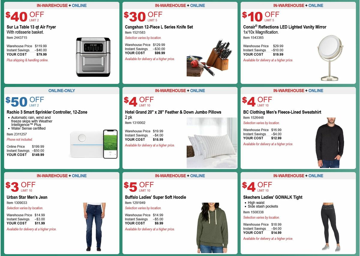 Costco Holiday Savings Weekly Ad from November 1