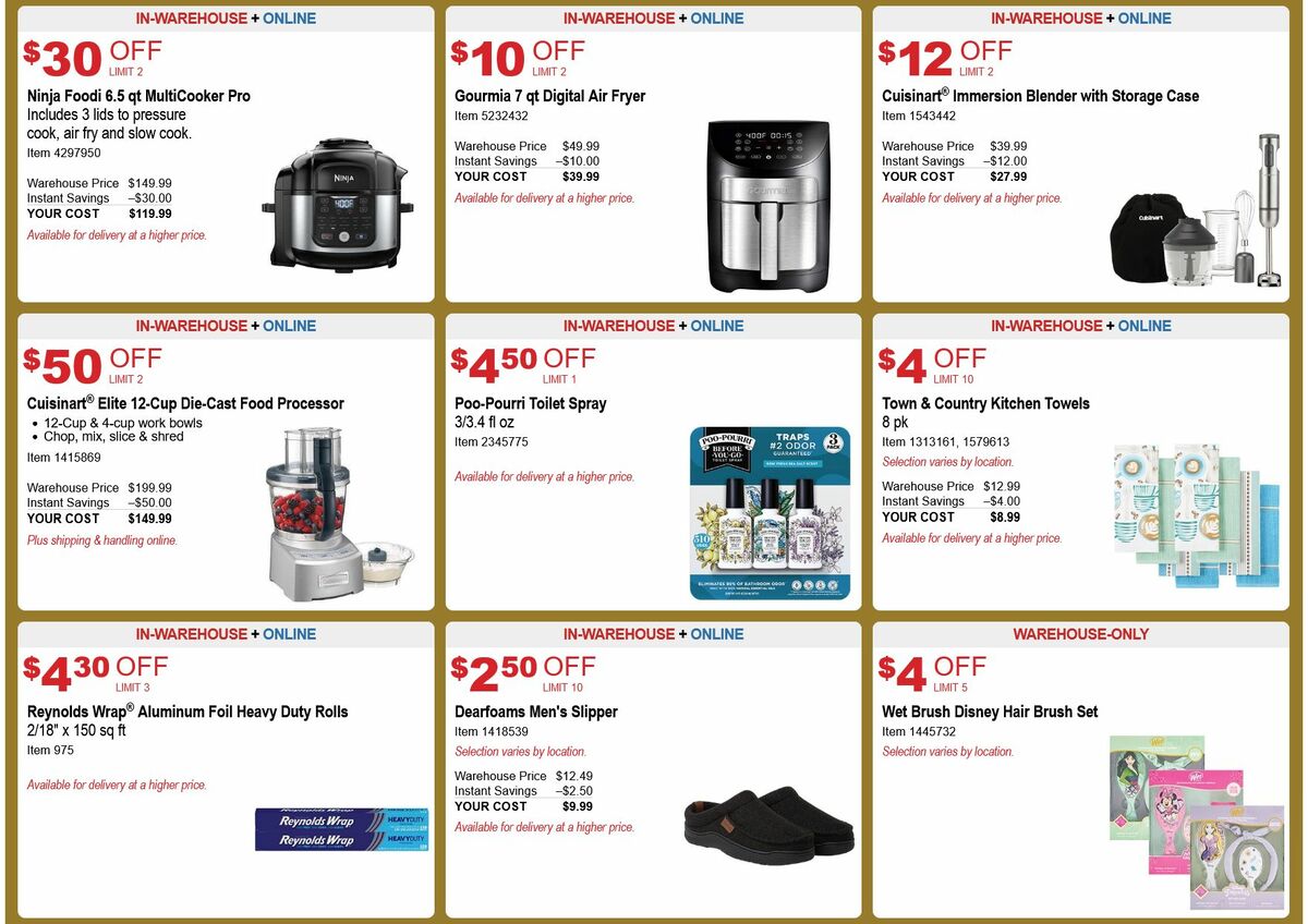 Costco Black Friday Savings Weekly Ad from November 15