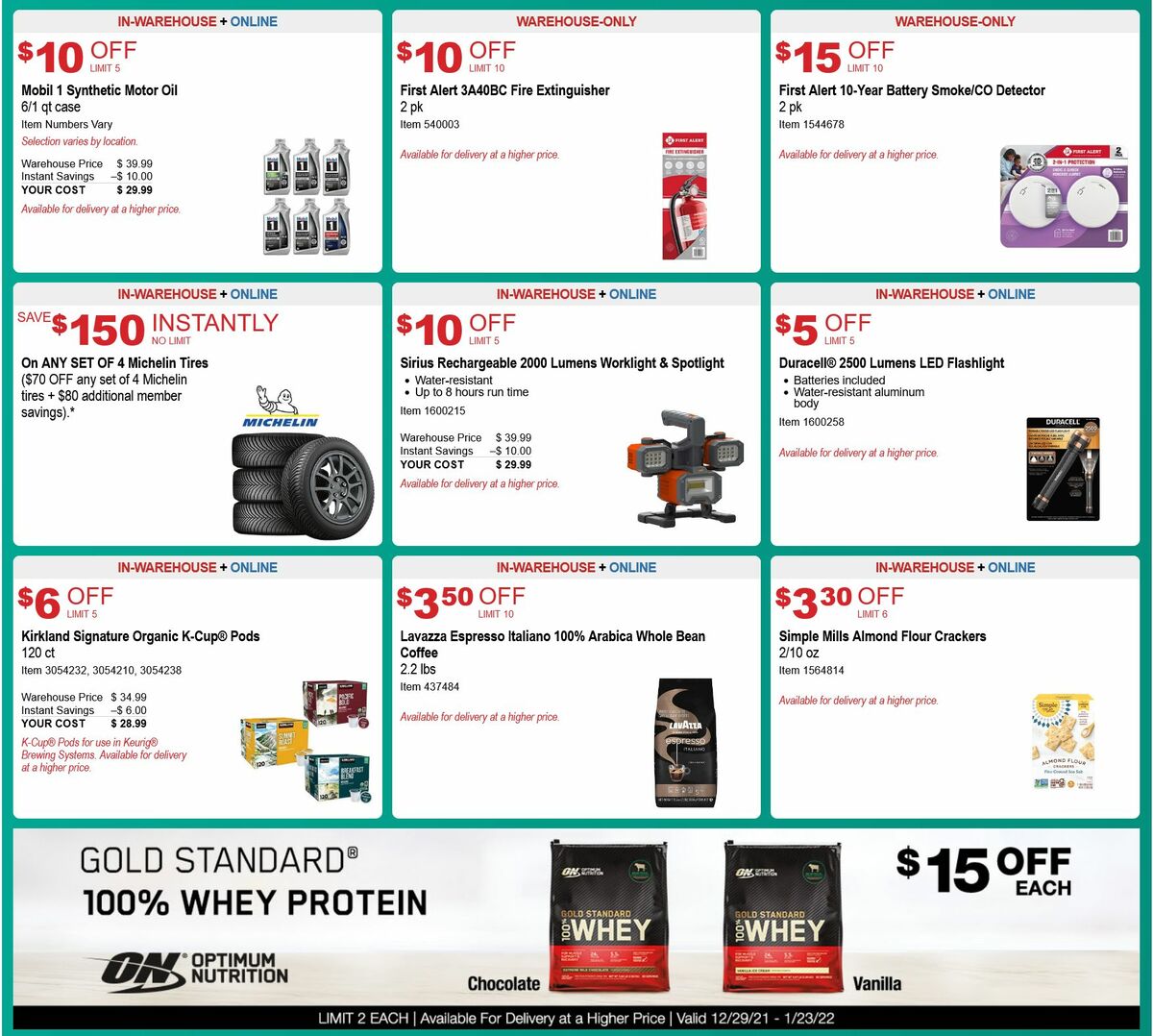 Costco Weekly Ad from December 29