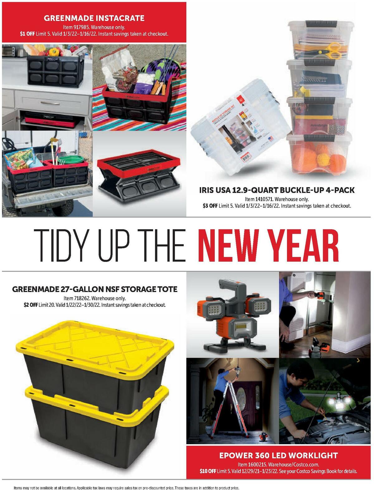 Costco Connection January Weekly Ad from January 1