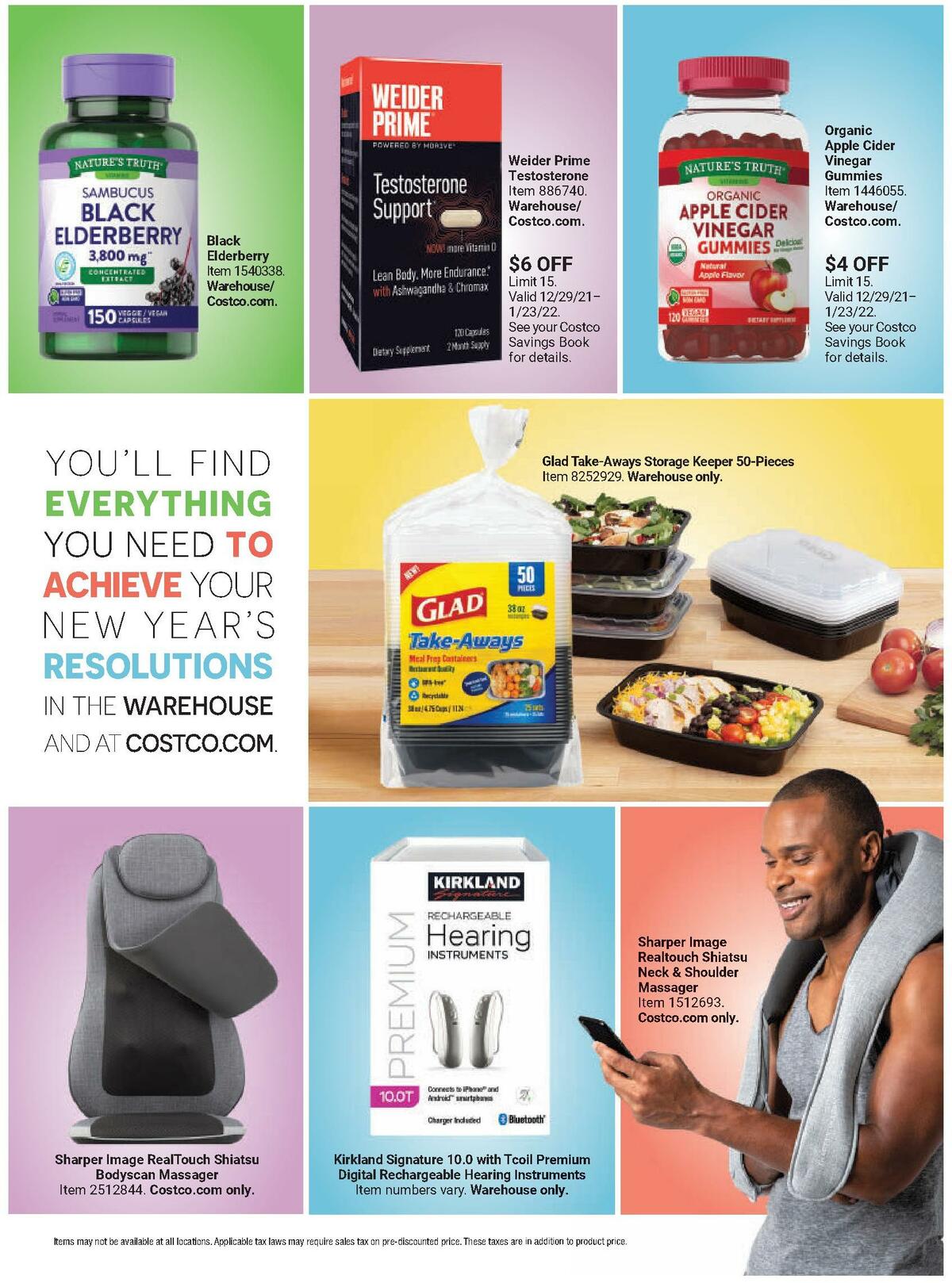 Costco Connection January Weekly Ad from January 1