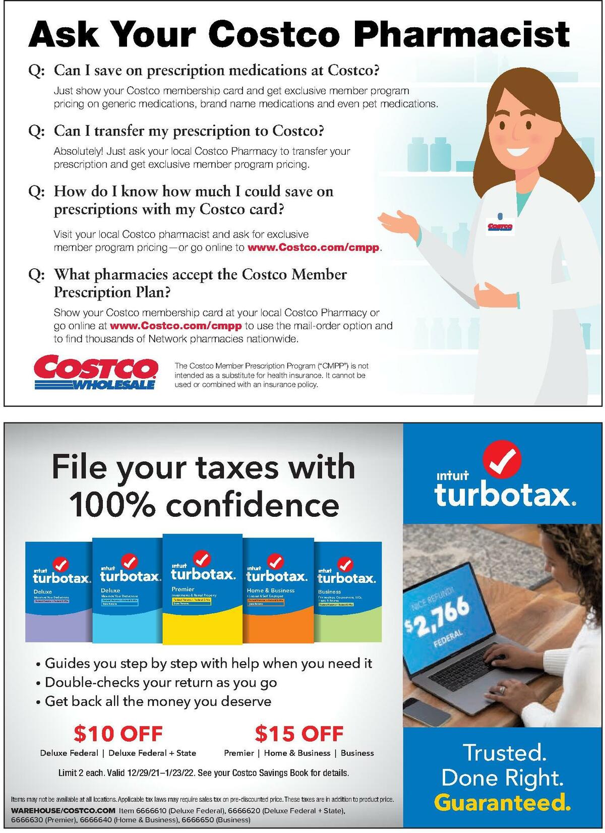 Costco Connection January Weekly Ad from January 1