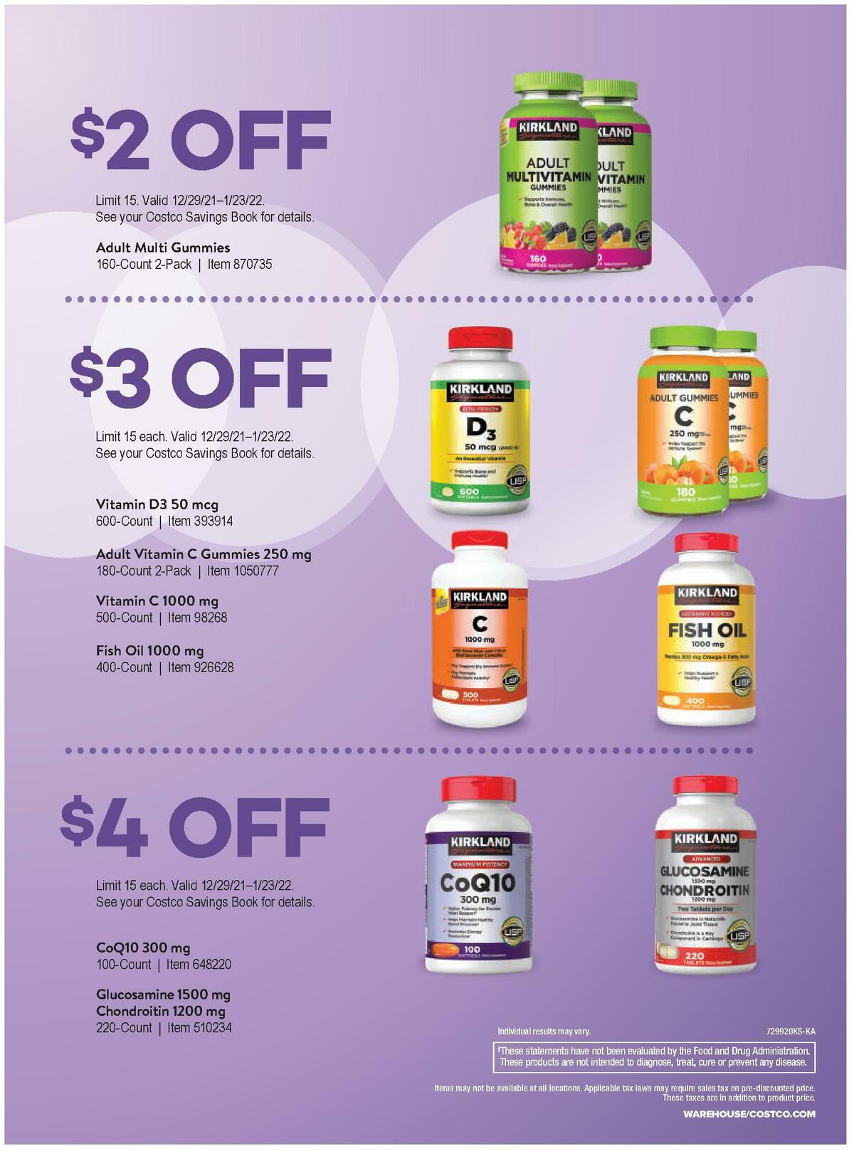 Costco Connection January Weekly Ad from January 1