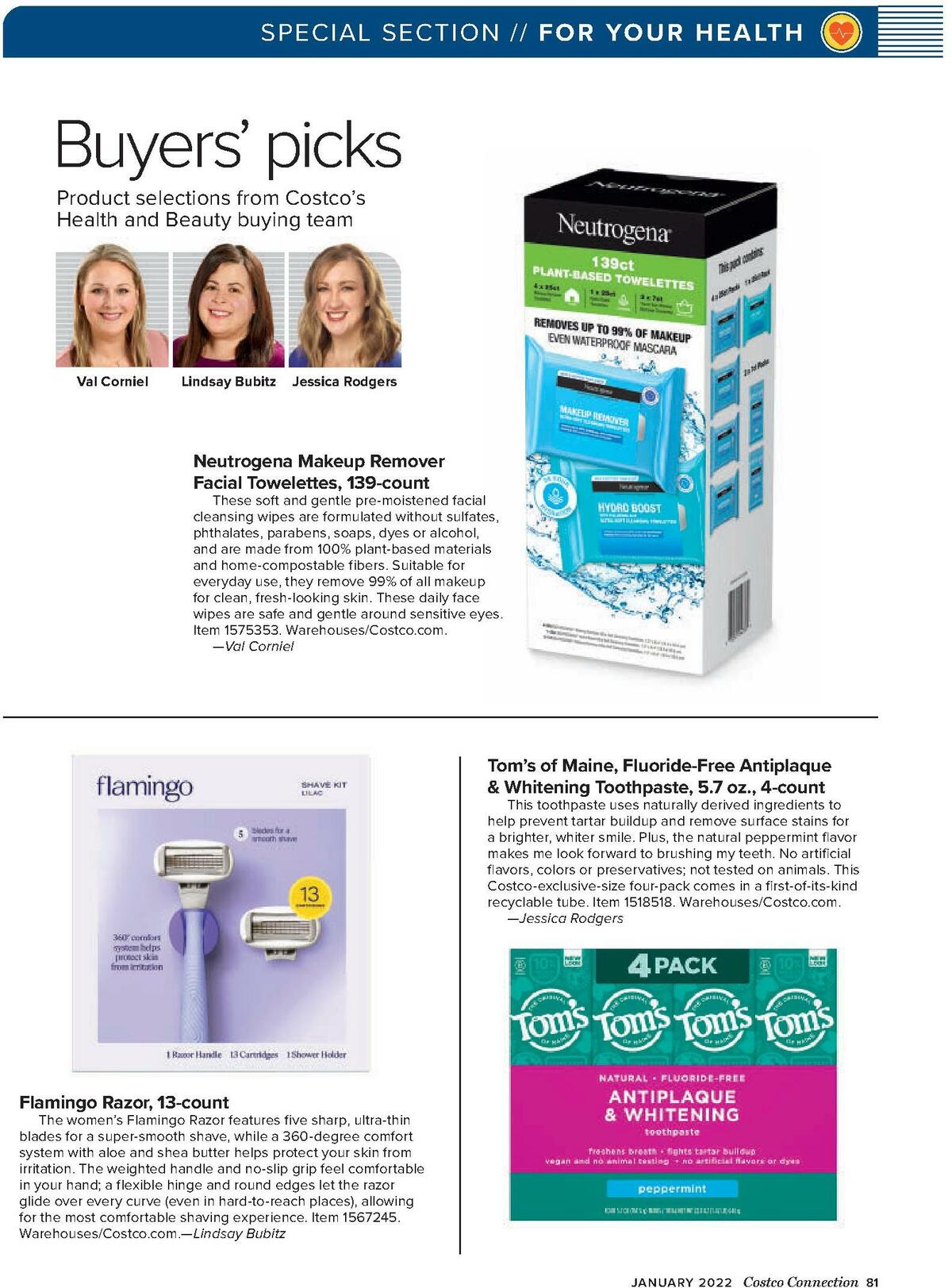 Costco Connection January Weekly Ad from January 1