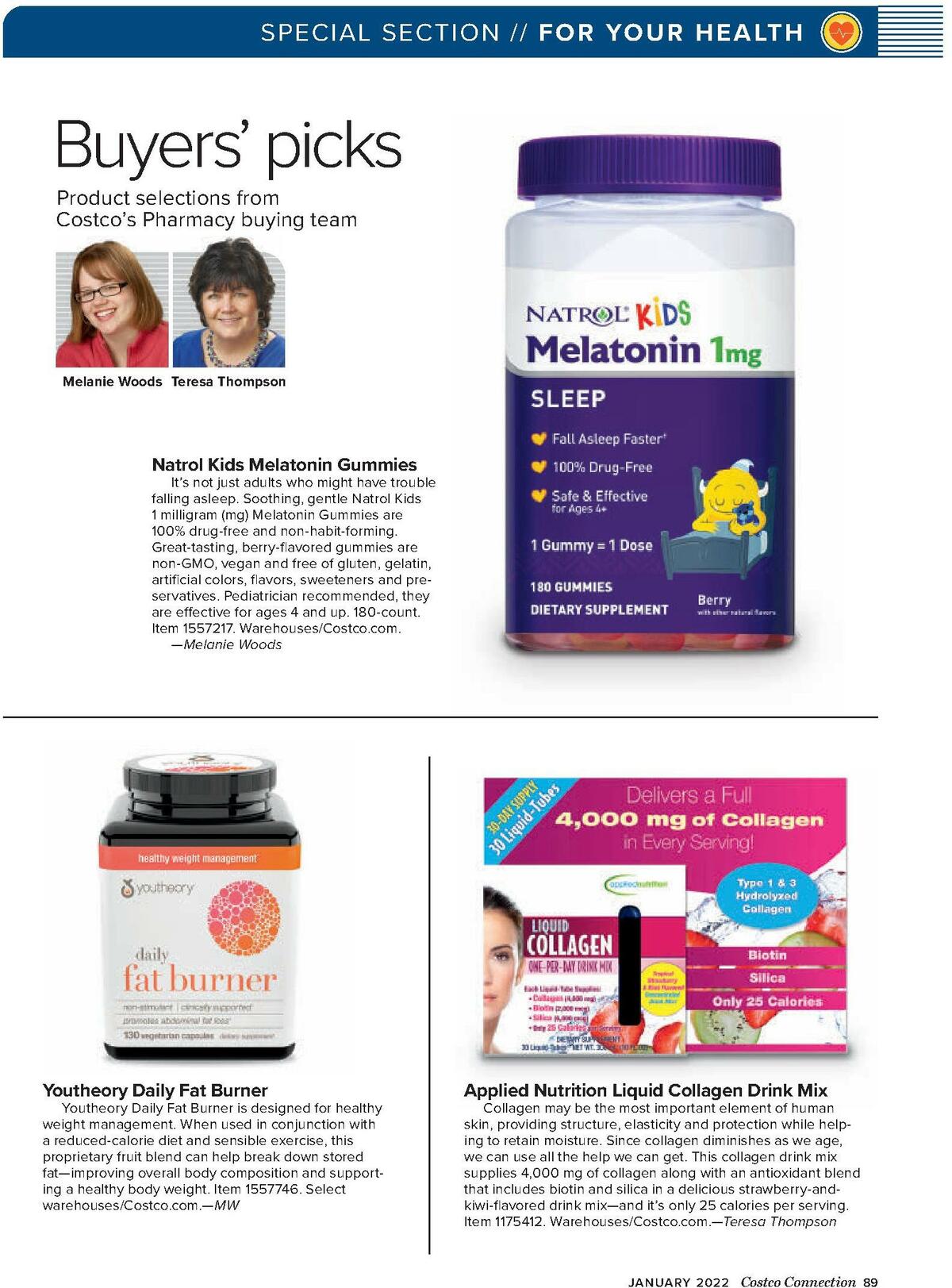 Costco Connection January Weekly Ad from January 1