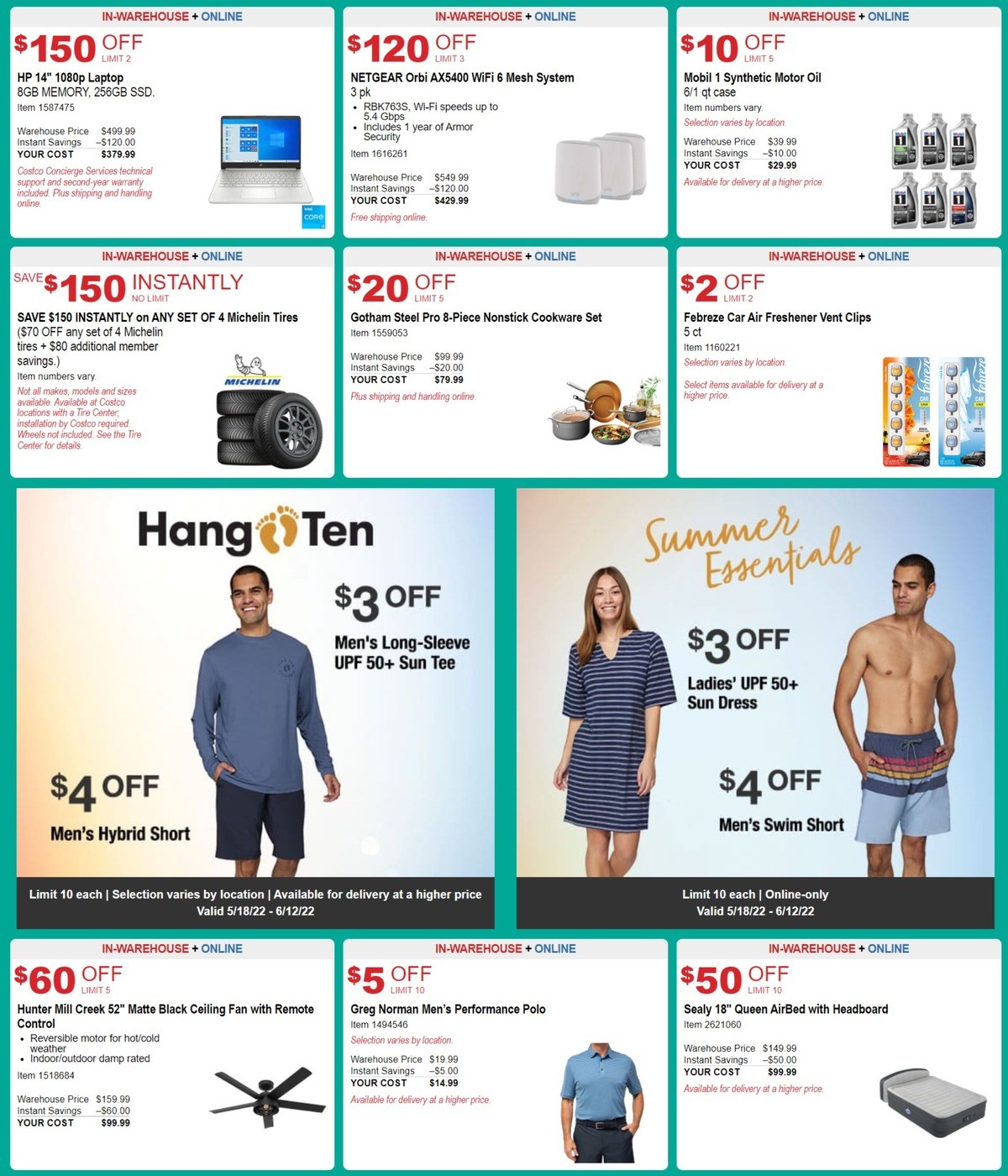 Costco Weekly Ad from May 18