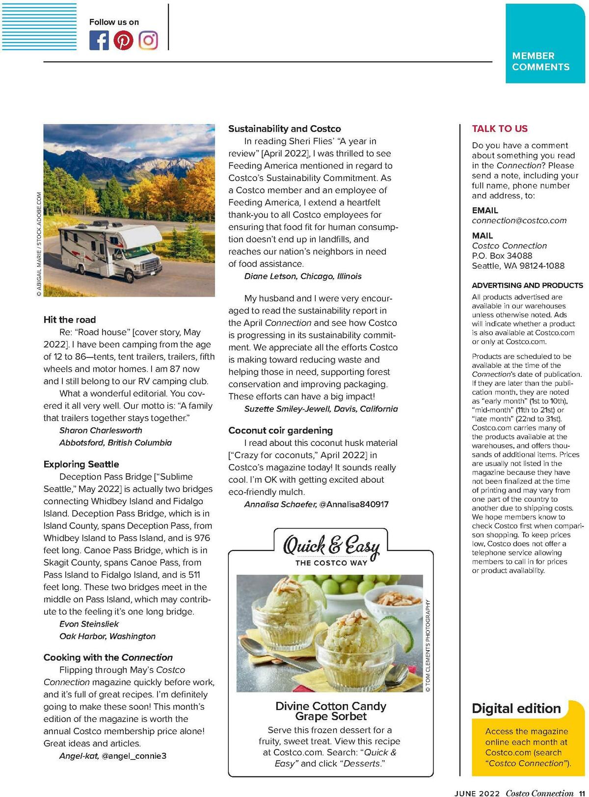 Costco Connection June Weekly Ad from June 1