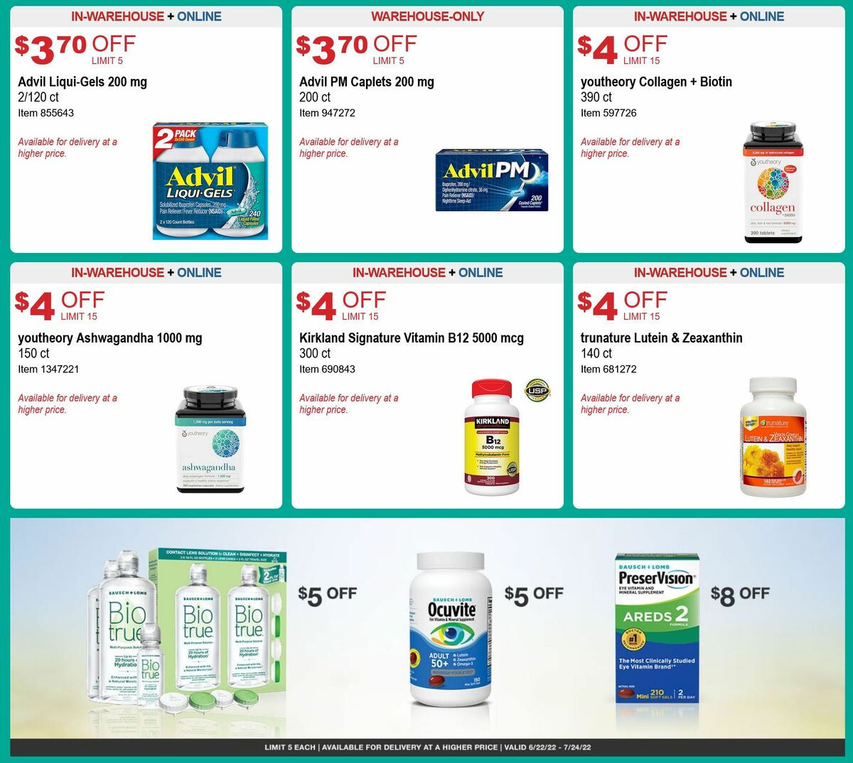 Costco Weekly Ad from June 22