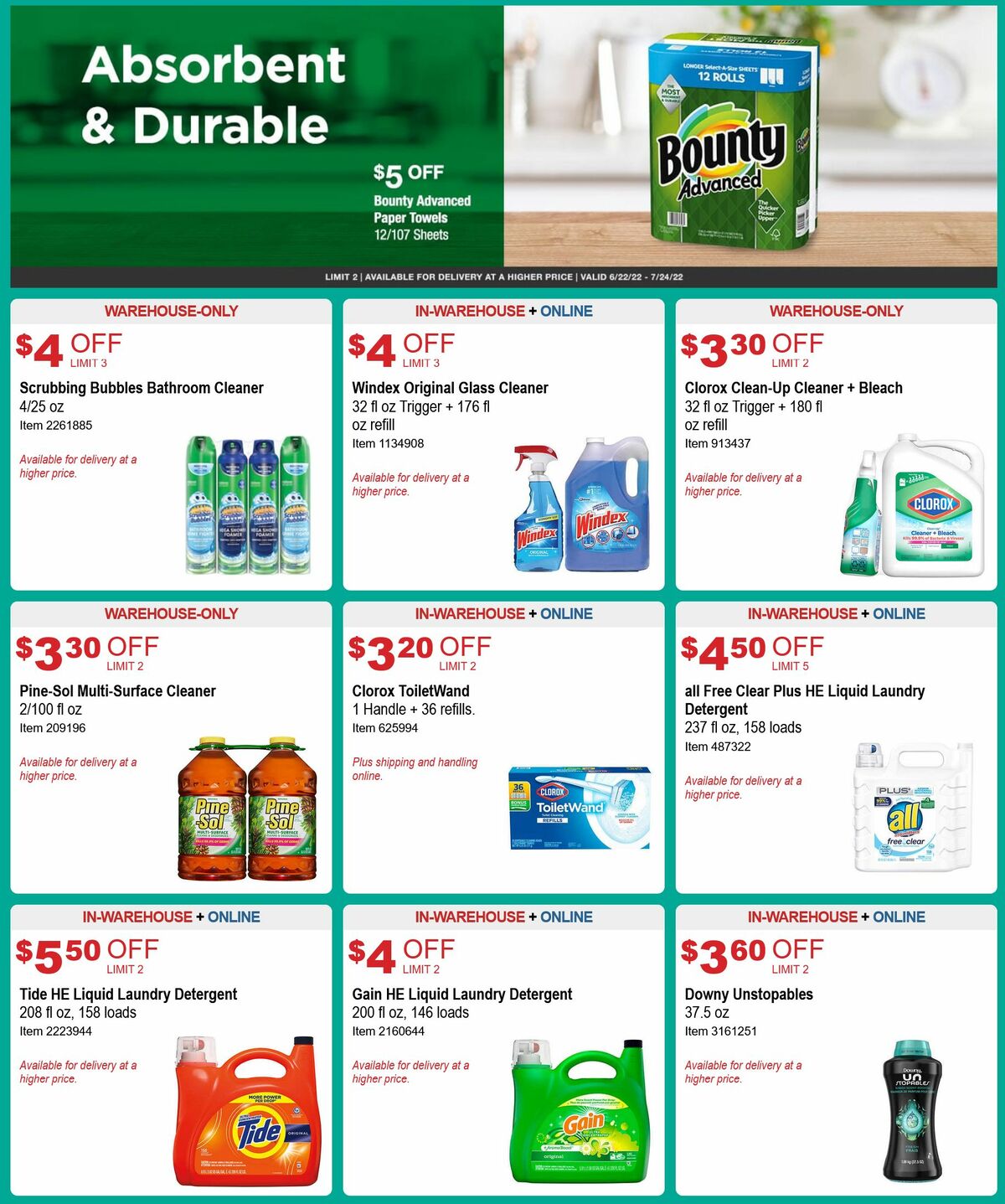 Costco Weekly Ad from June 22