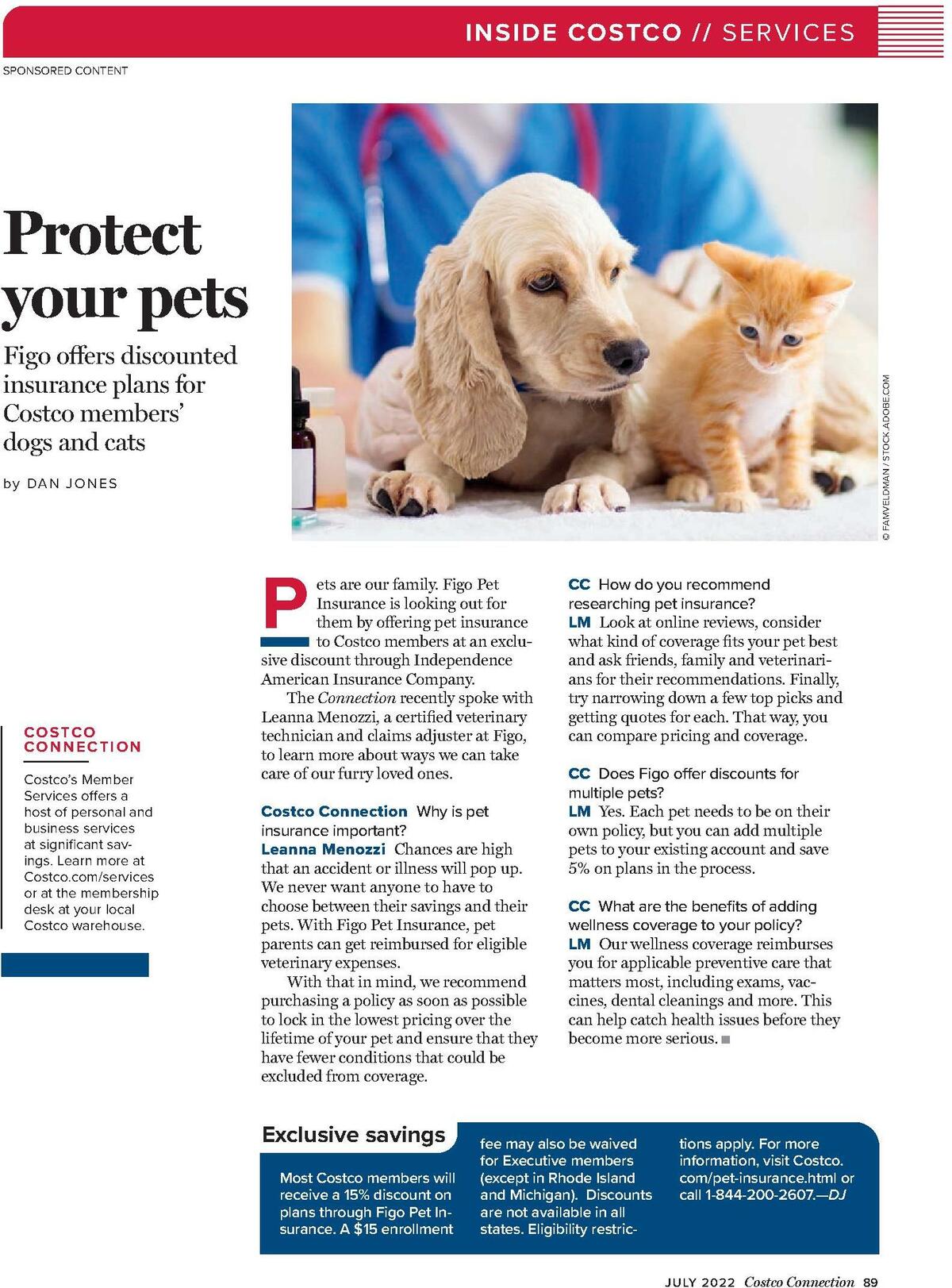 Costco Connection July Weekly Ad from July 1