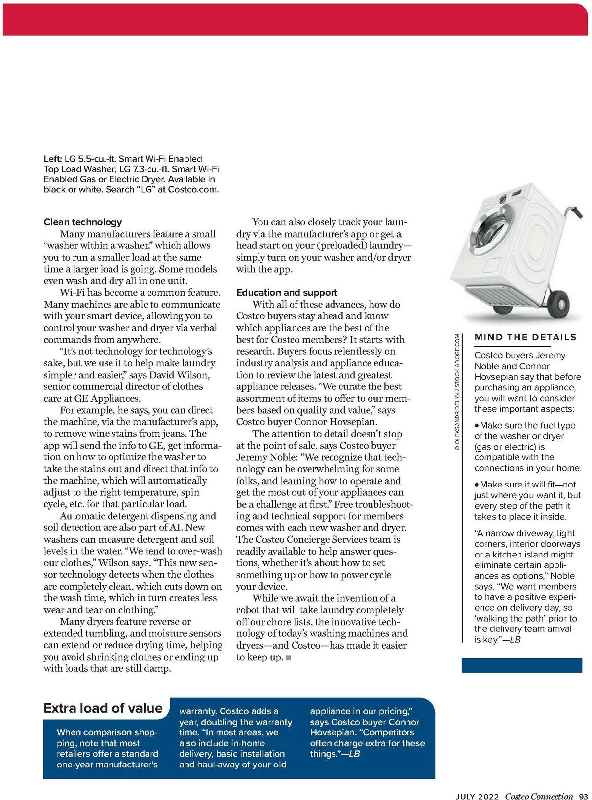 Costco Connection July Weekly Ad from July 1