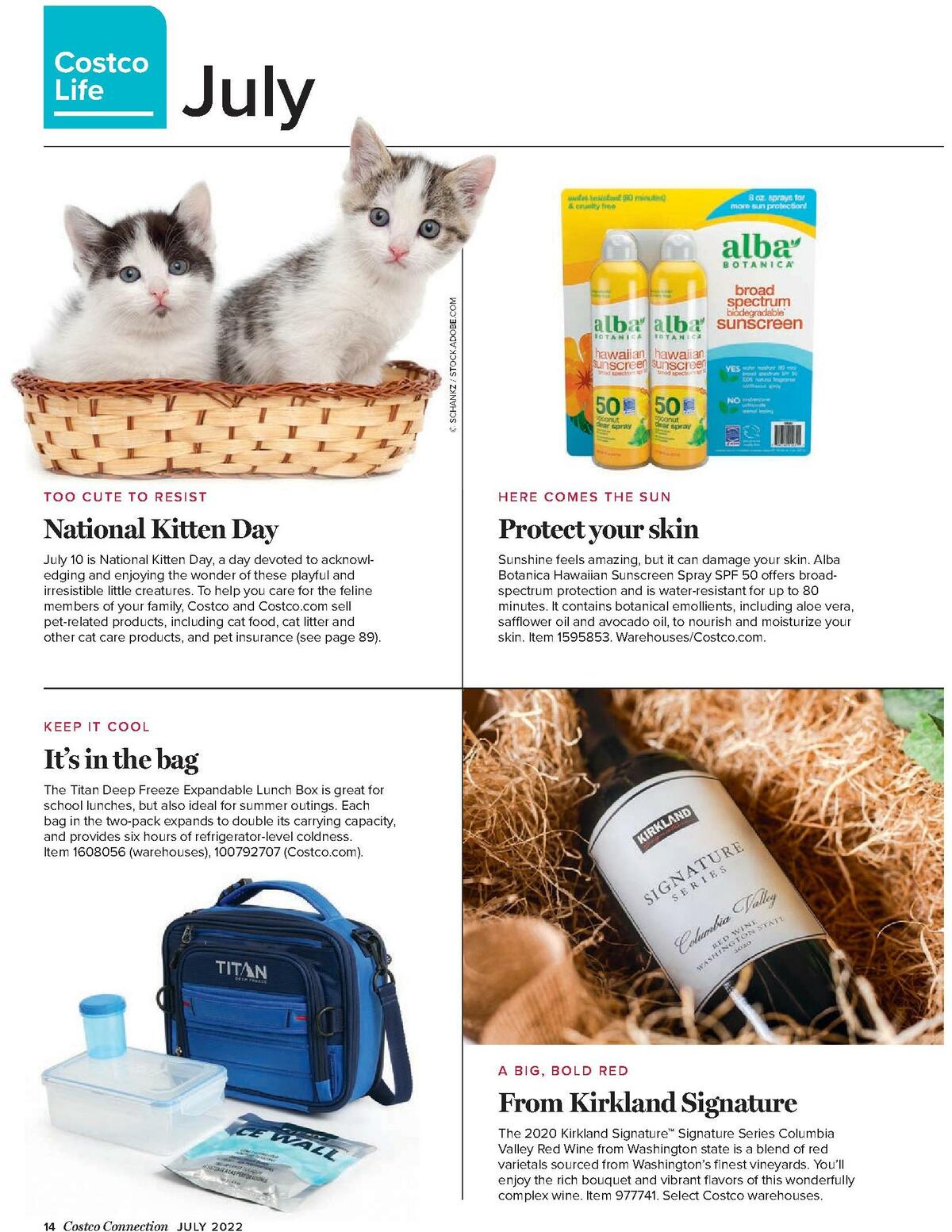 Costco Connection July Weekly Ad from July 1