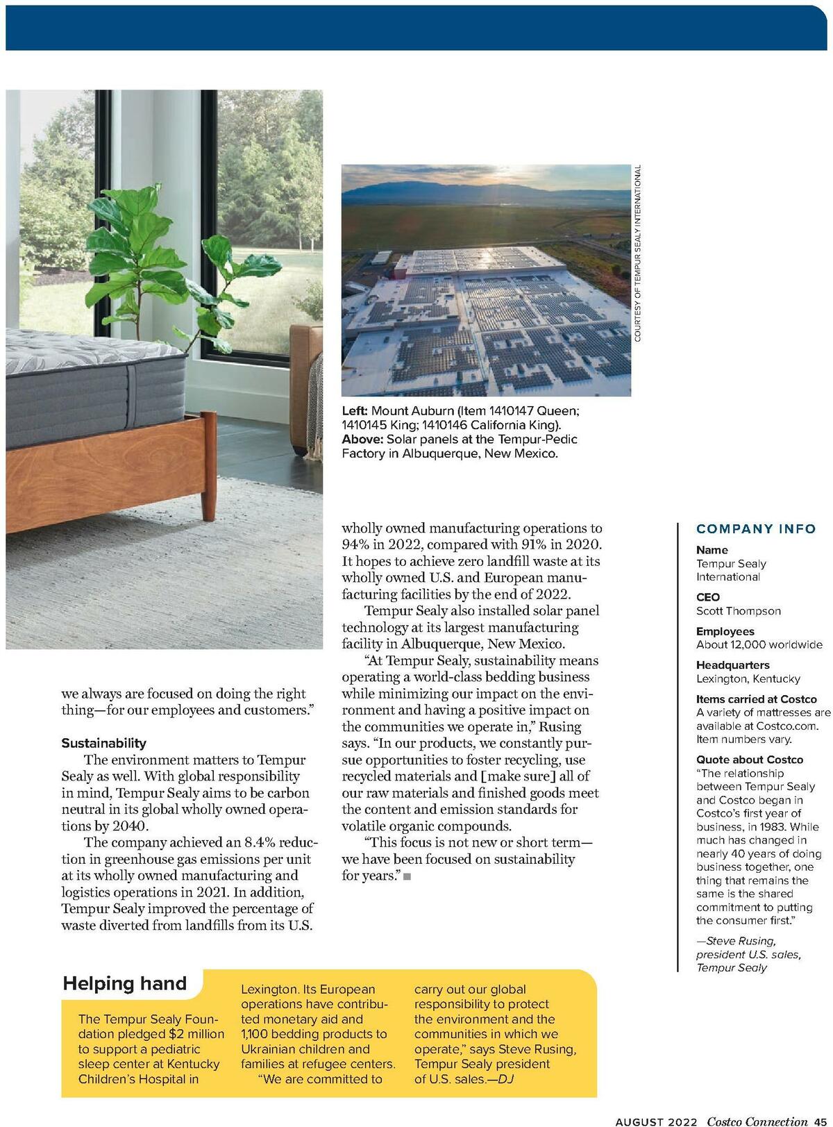 Costco Connection August Weekly Ad from August 1