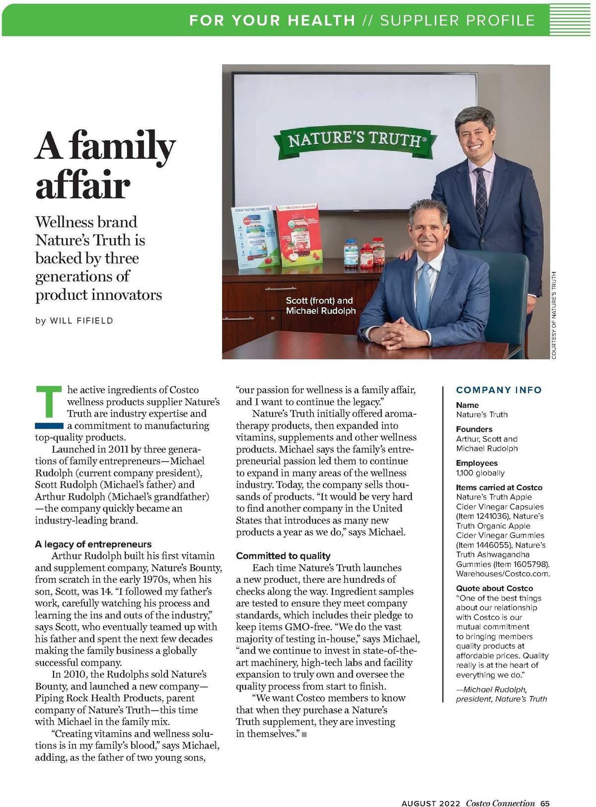 Costco Connection August Weekly Ad from August 1