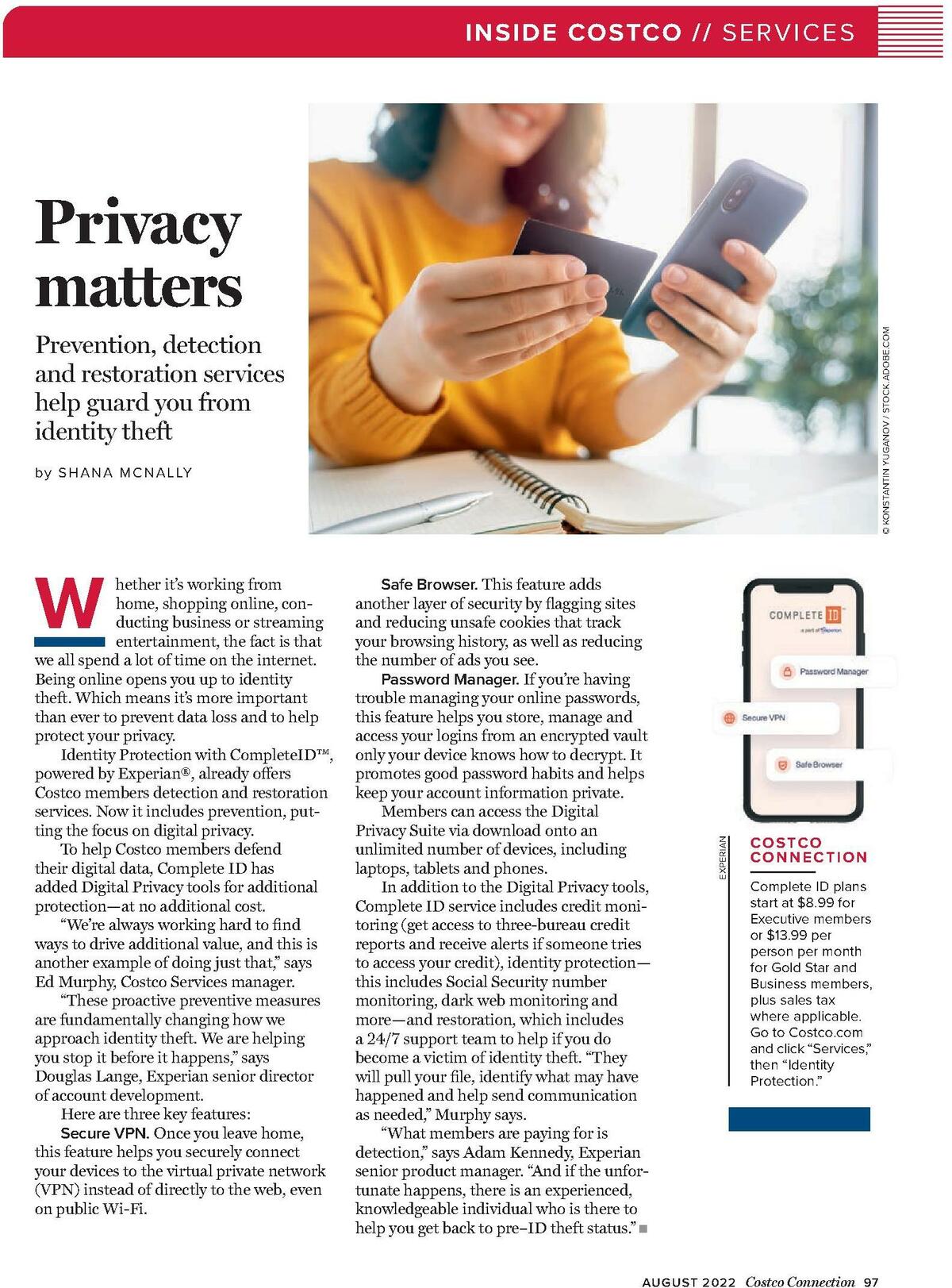 Costco Connection August Weekly Ad from August 1