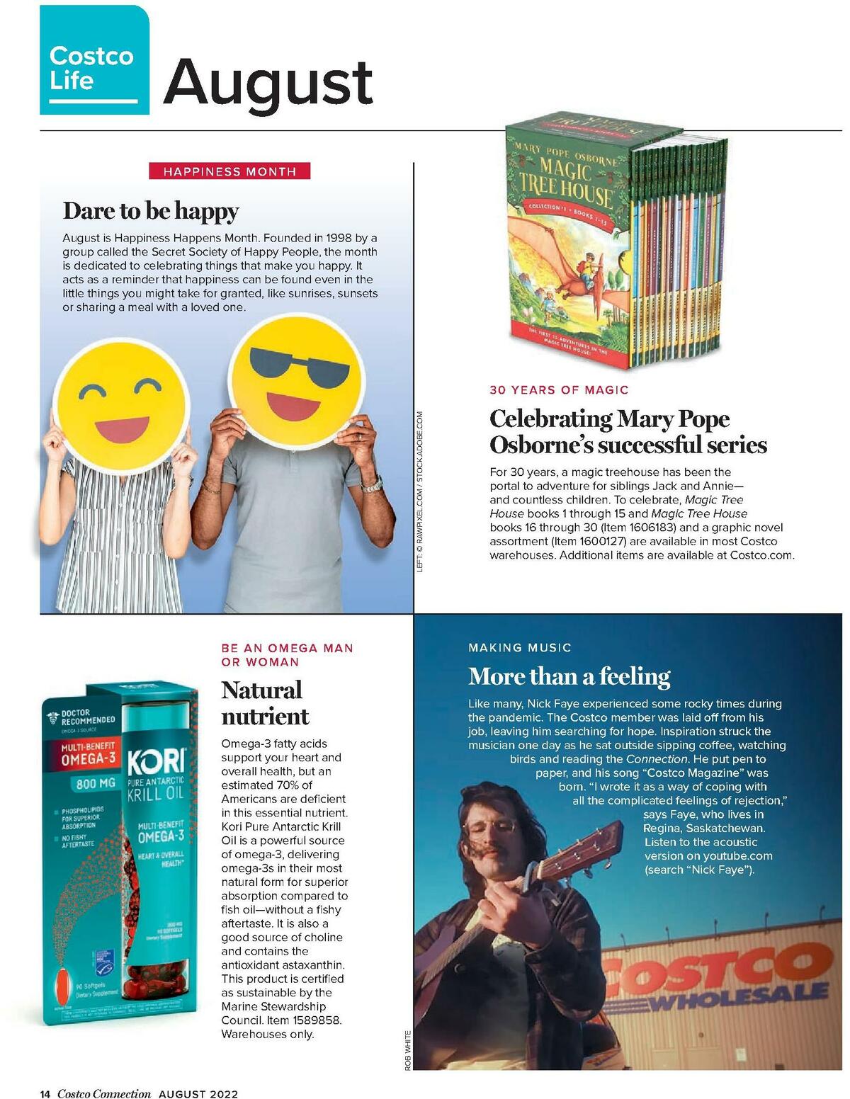 Costco Connection August Weekly Ad from August 1