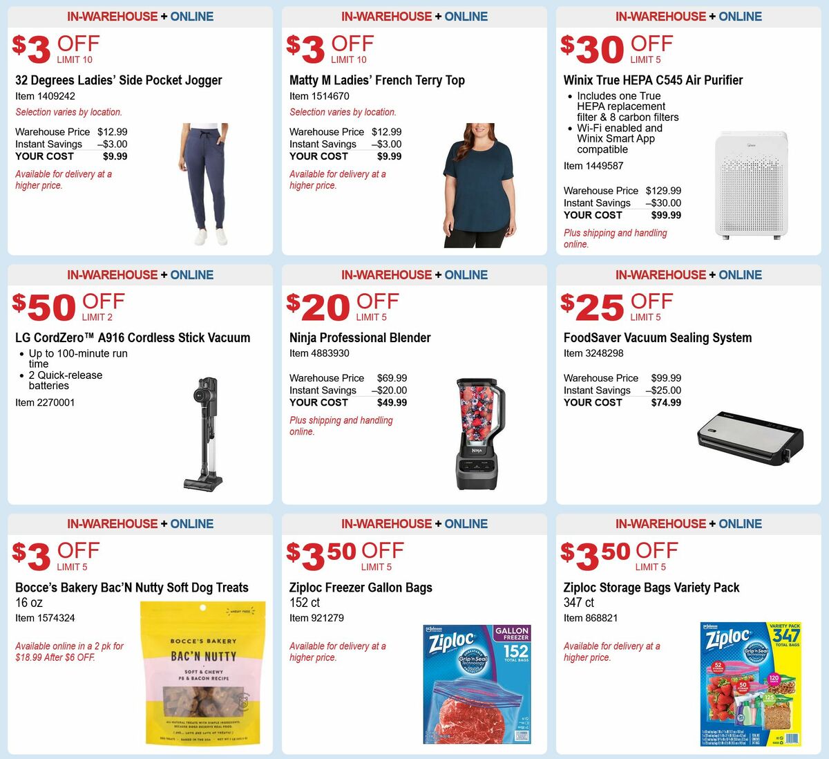 Costco Weekly Ad from August 3