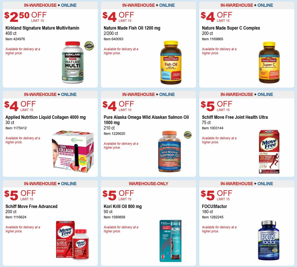 Costco Weekly Ad from August 3