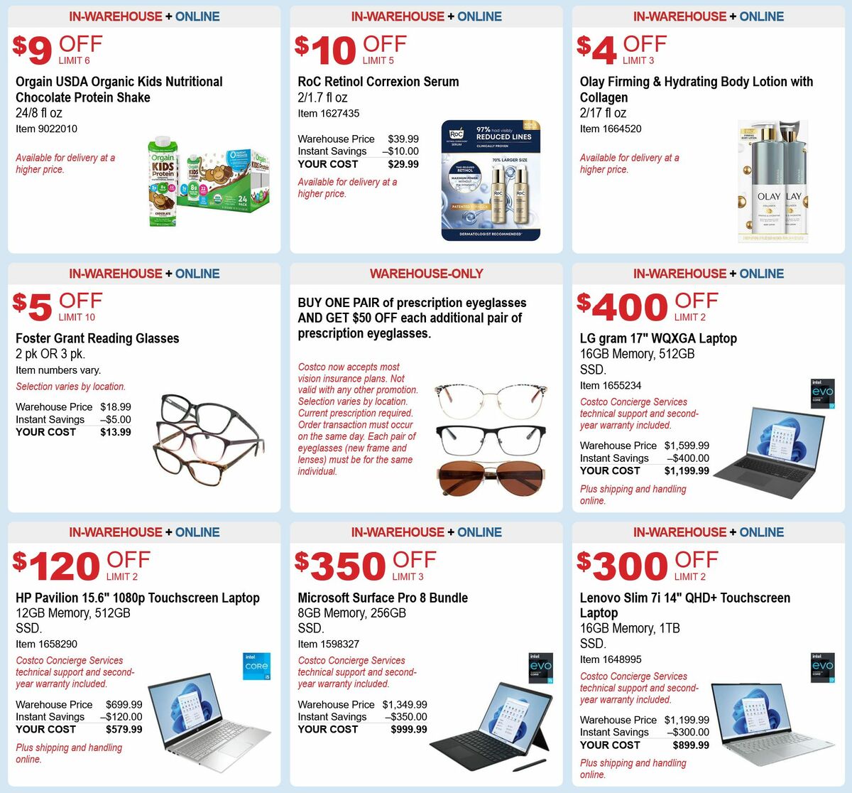 Costco Weekly Ad from August 3