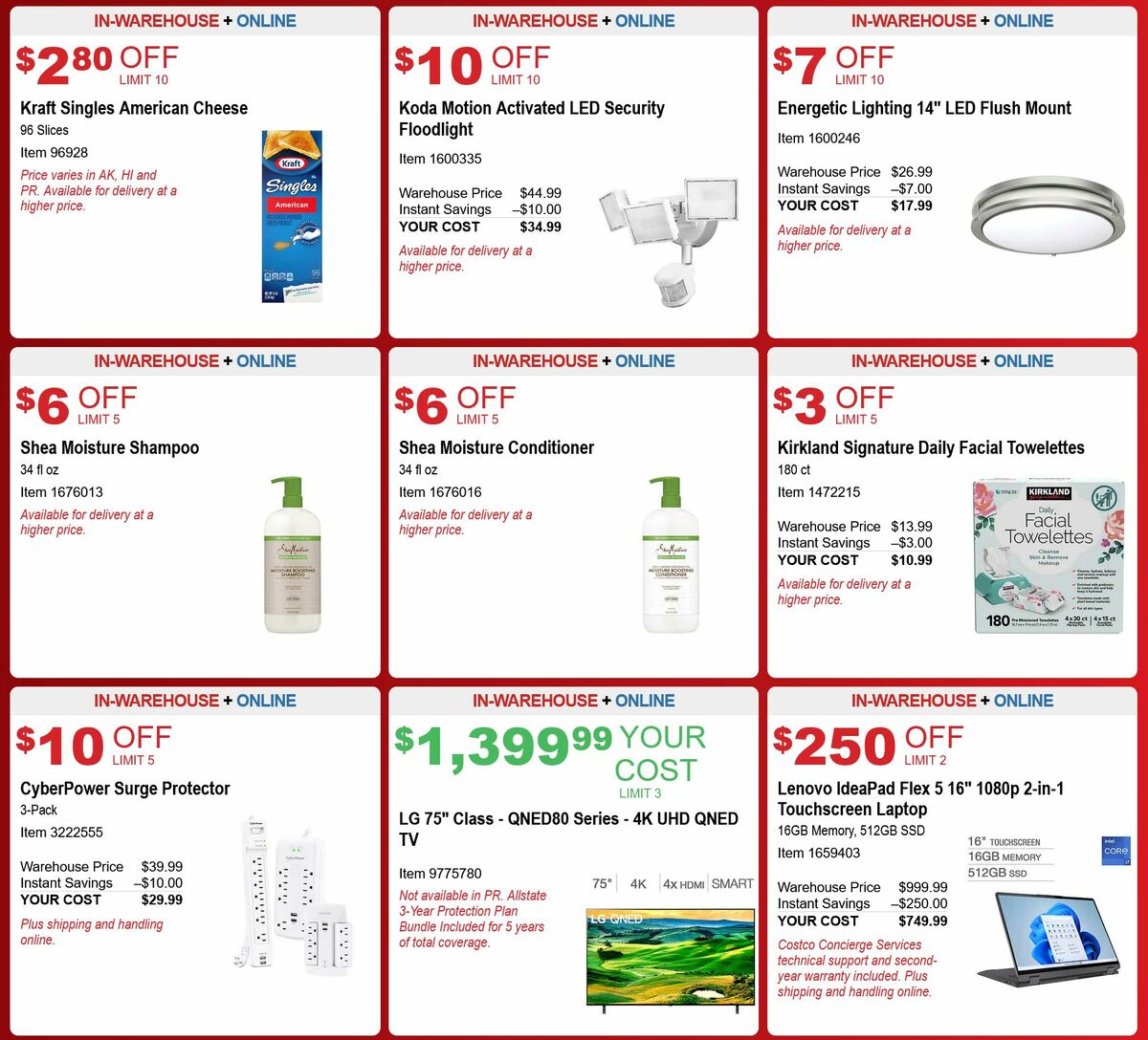 Costco Hot Buys Weekly Ad from August 20