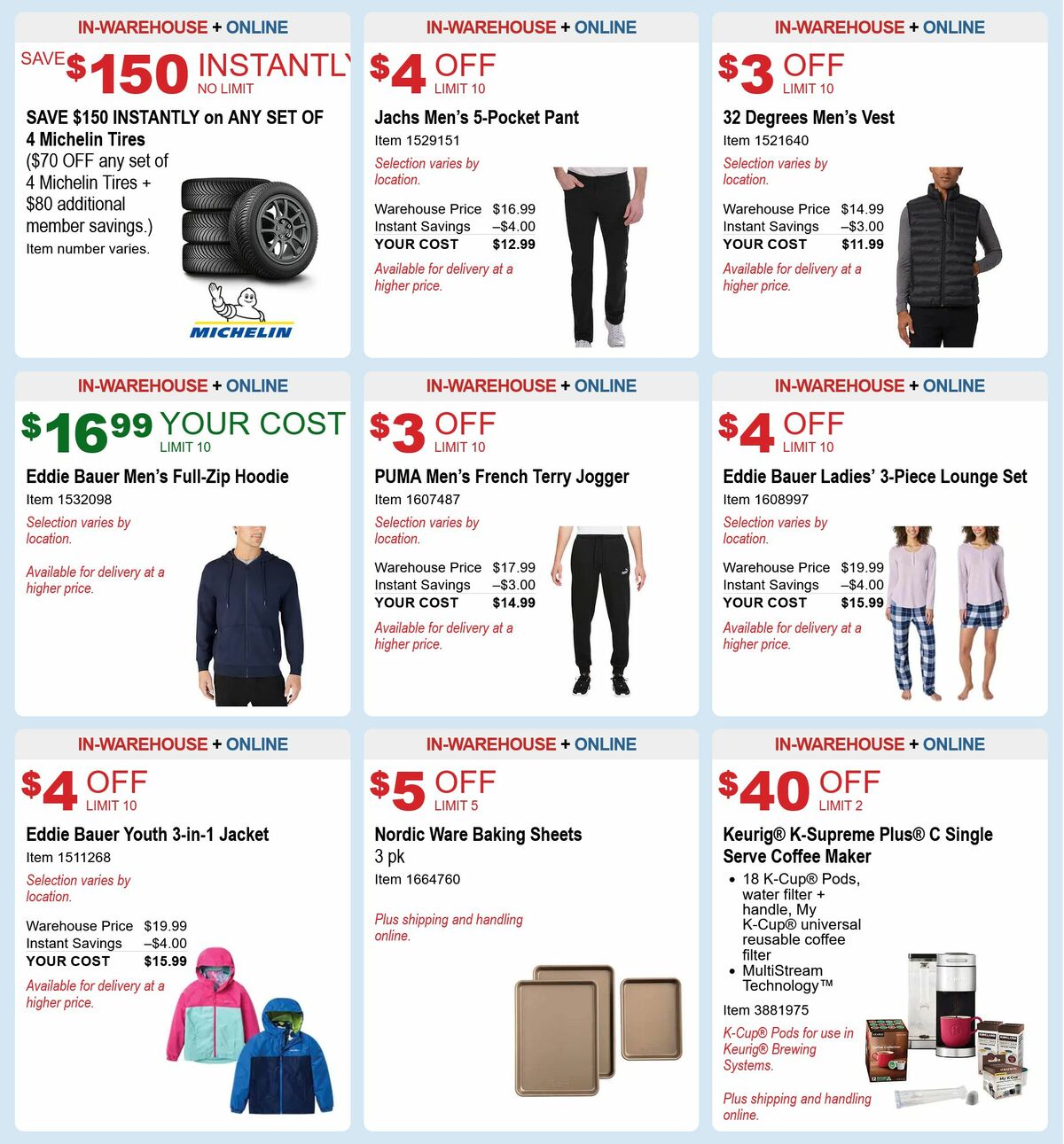 Costco Weekly Ad from August 31
