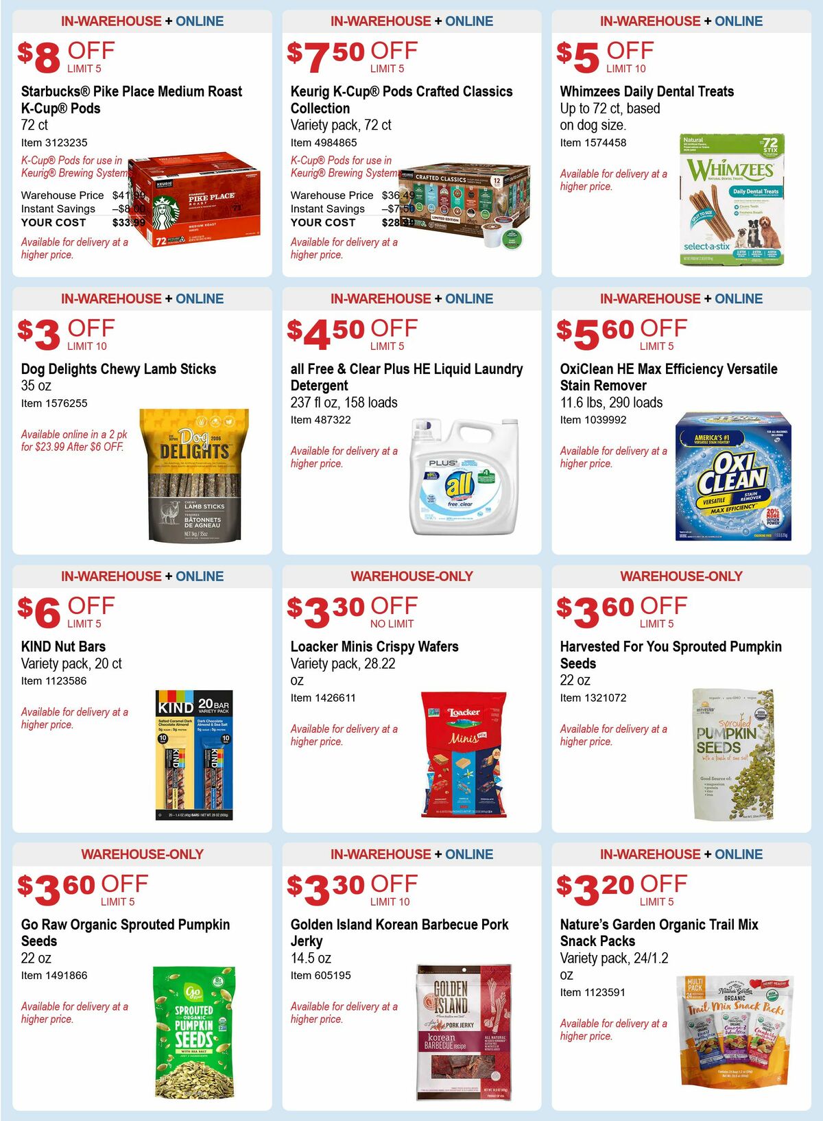 Costco Weekly Ad from August 31