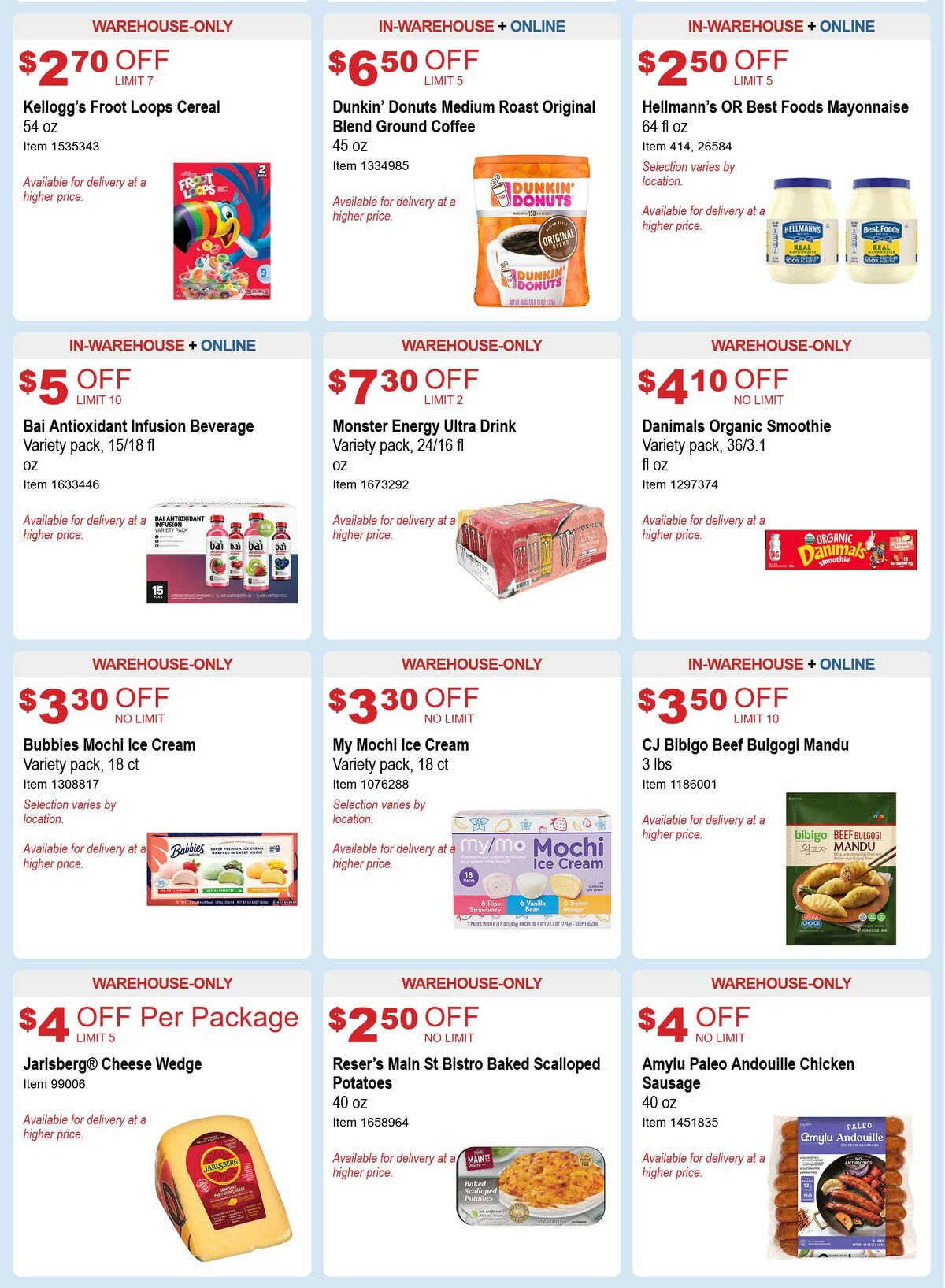 Costco Weekly Ad from August 31
