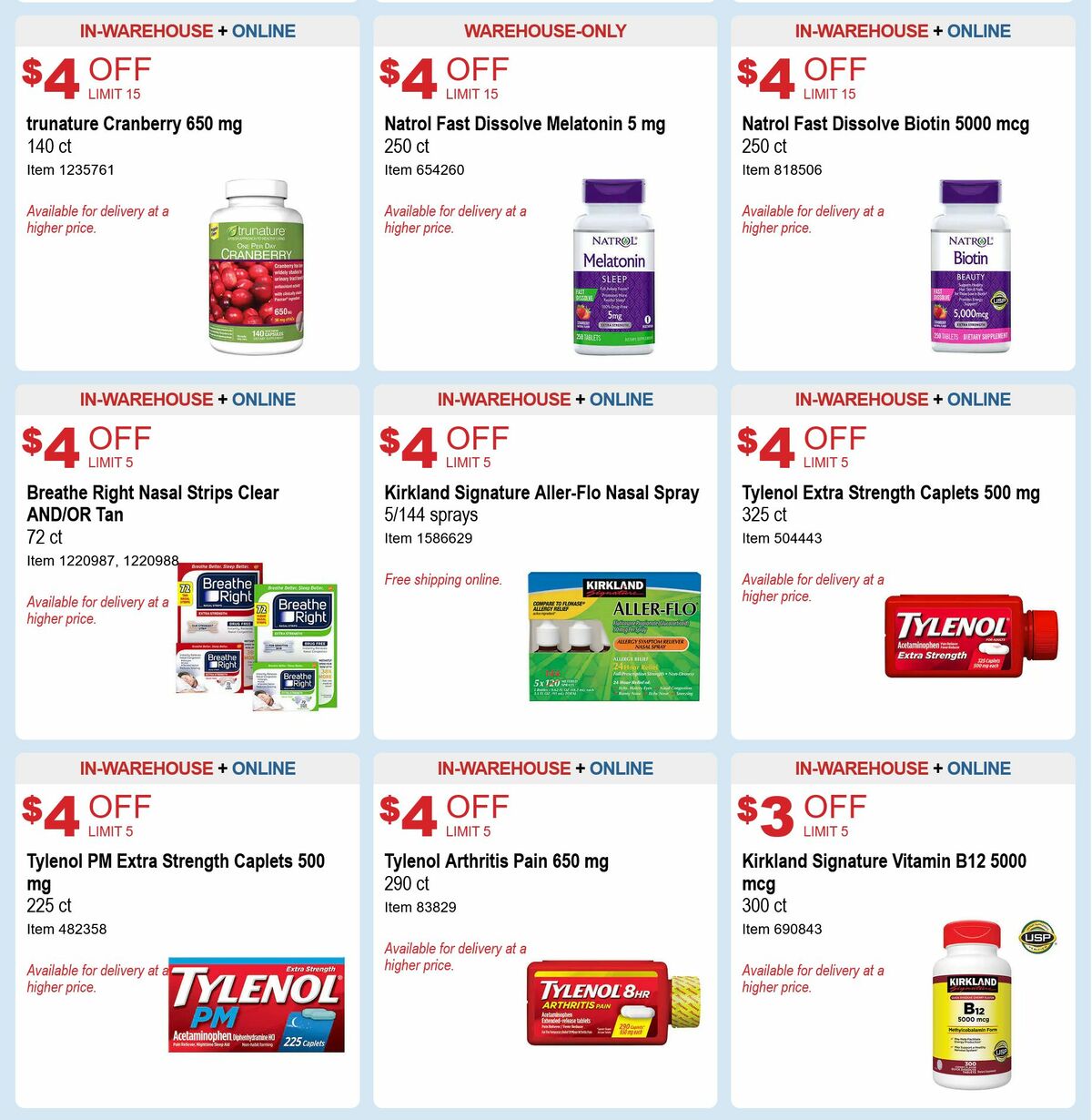 Costco Weekly Ad from August 31