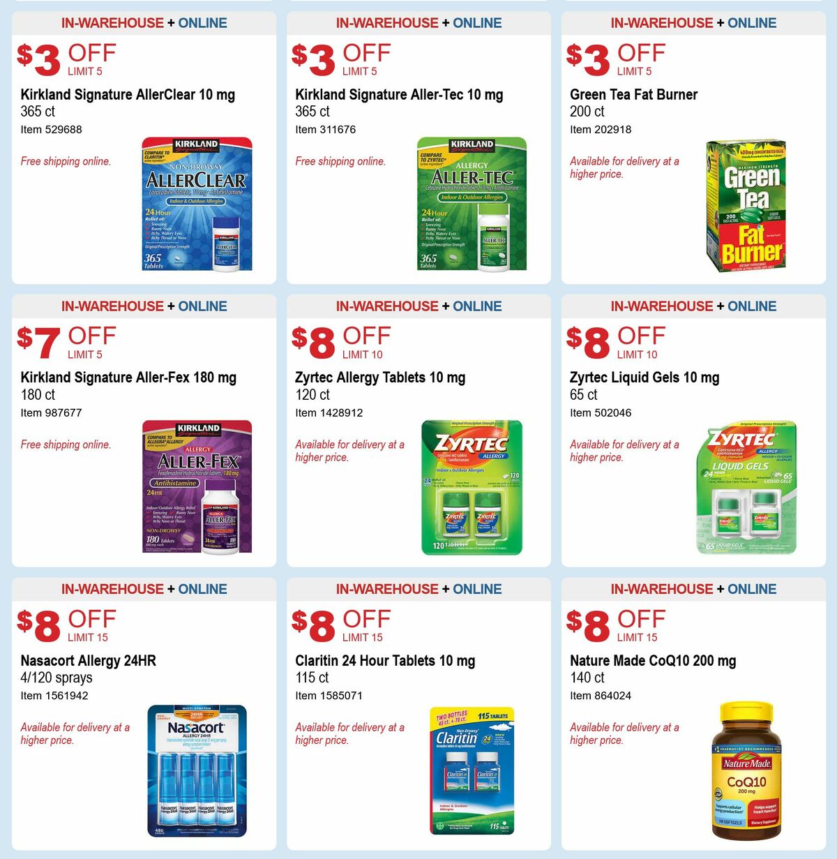 Costco Weekly Ad from August 31