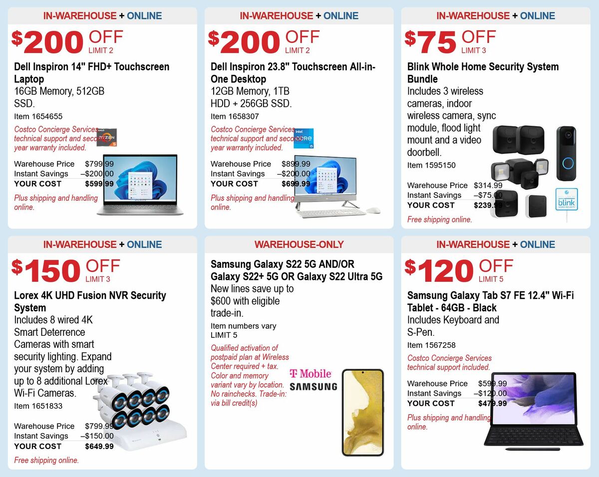 Costco Weekly Ad from August 31