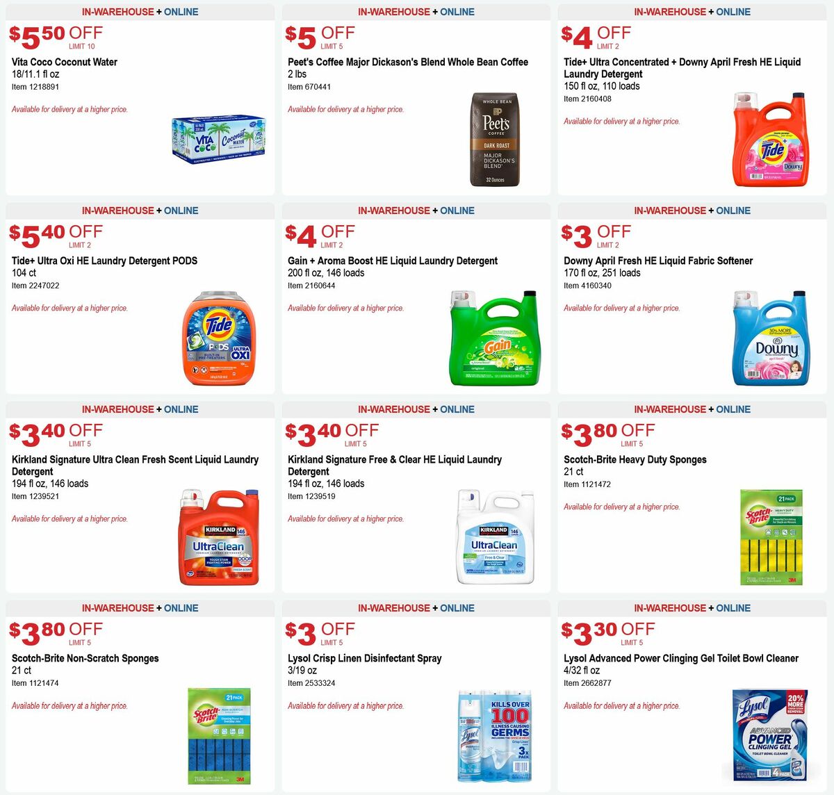 Costco Weekly Ad from September 28