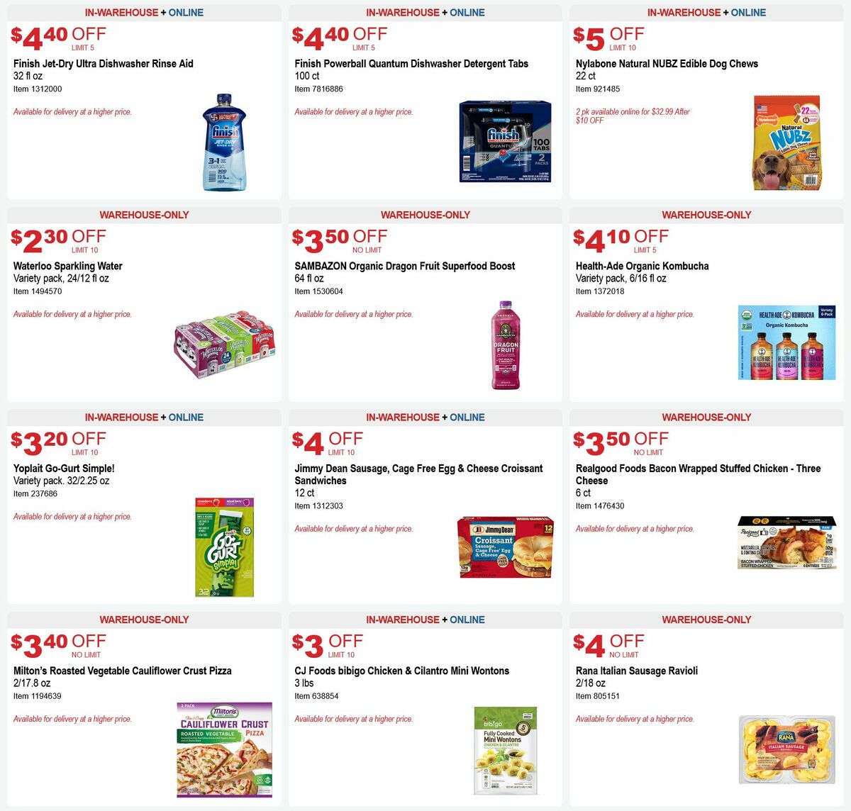 Costco Weekly Ad from September 28