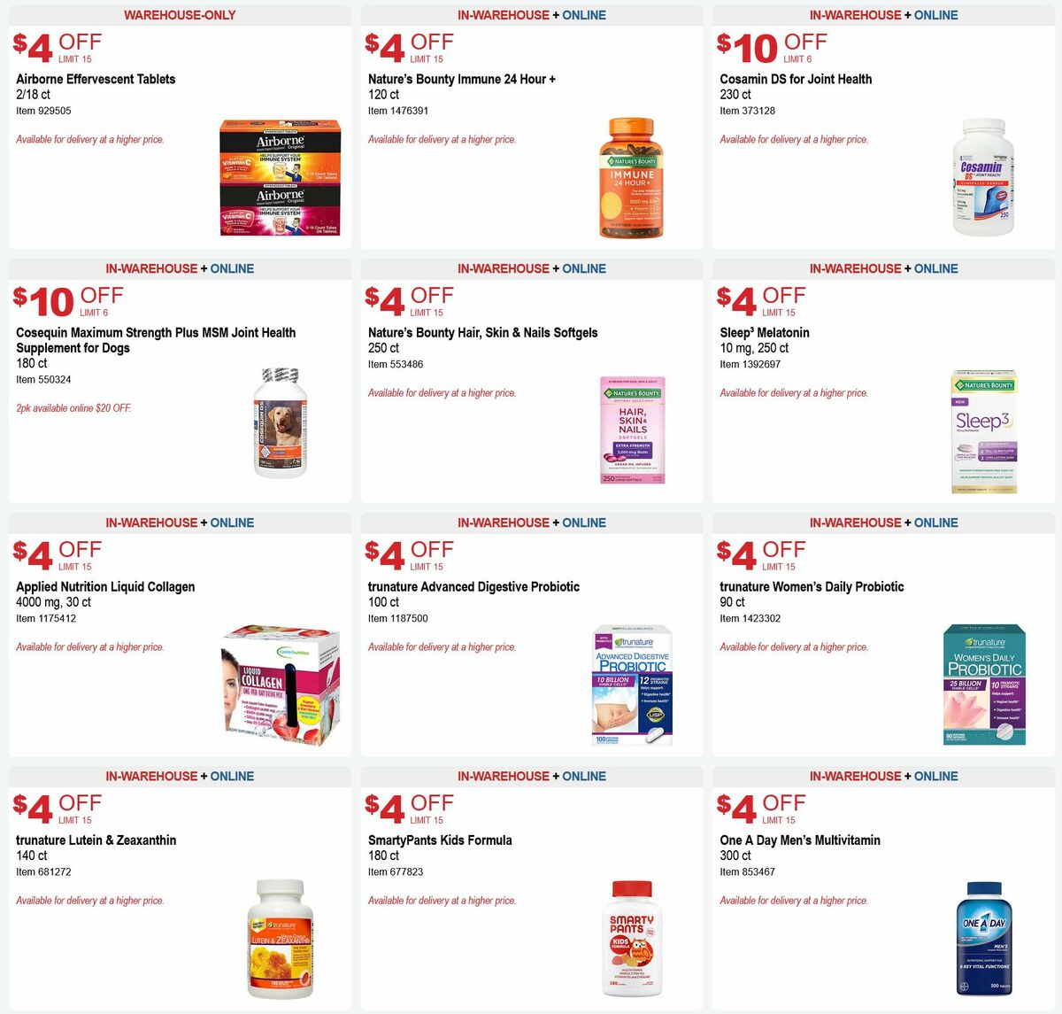 Costco Weekly Ad from September 28