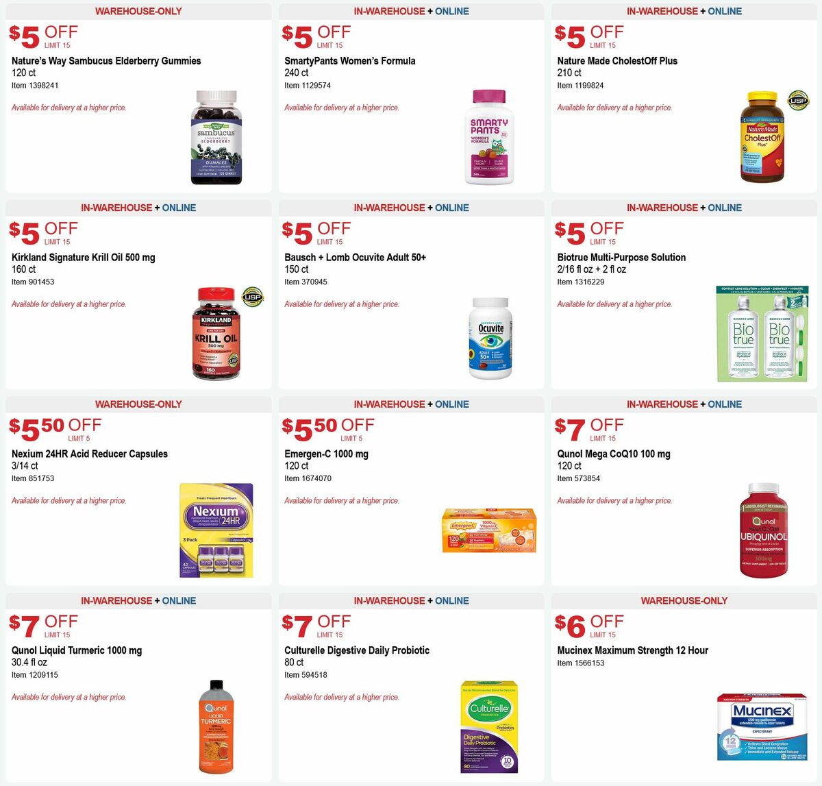 Costco Weekly Ad from September 28