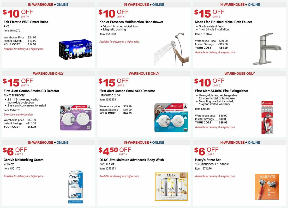 Costco Weekly Ad from September 28