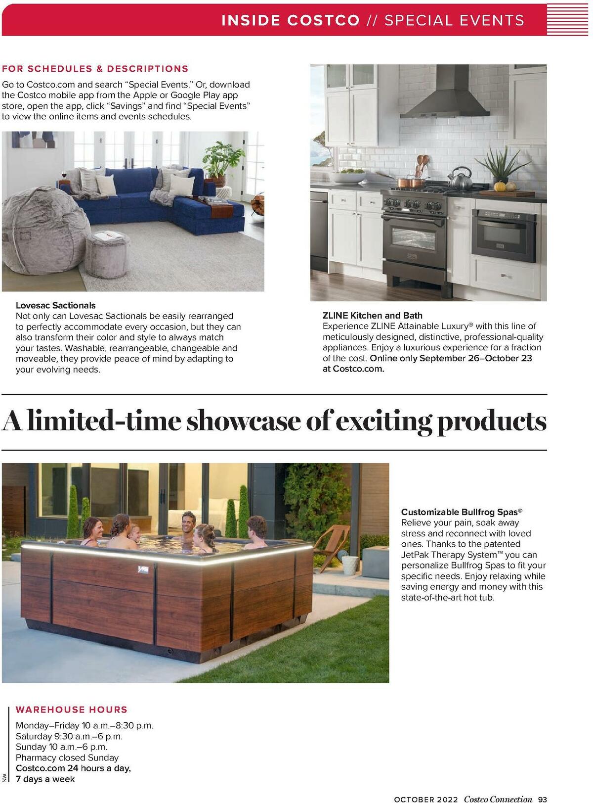 Costco Connection October Weekly Ad from October 1