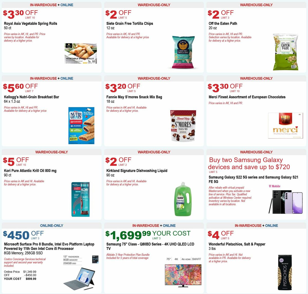 Costco Hot Buys Weekly Ad from October 8