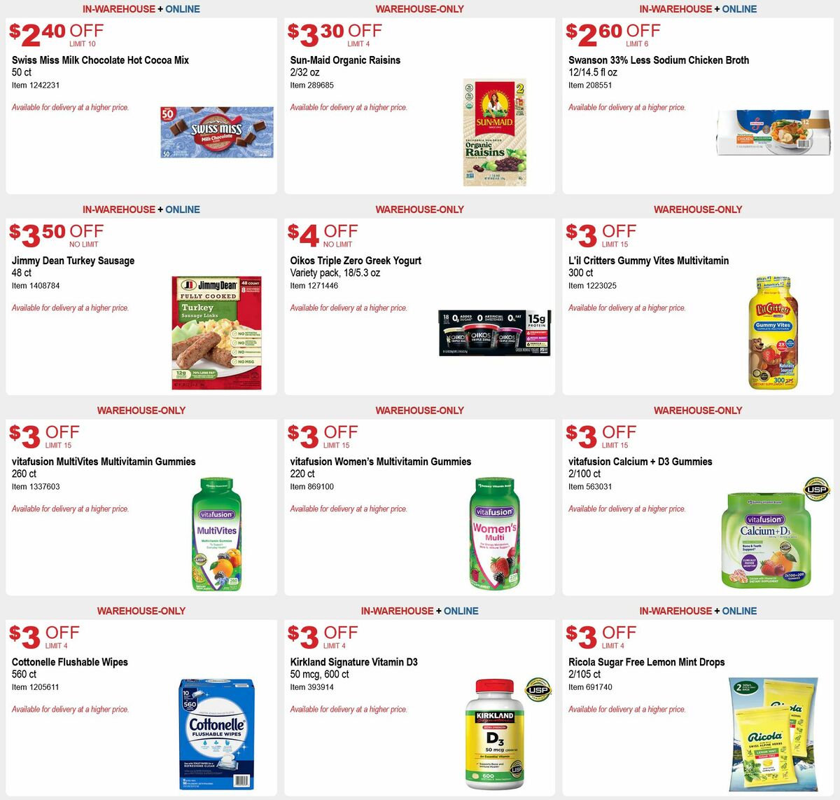 Costco Weekly Ad from October 26