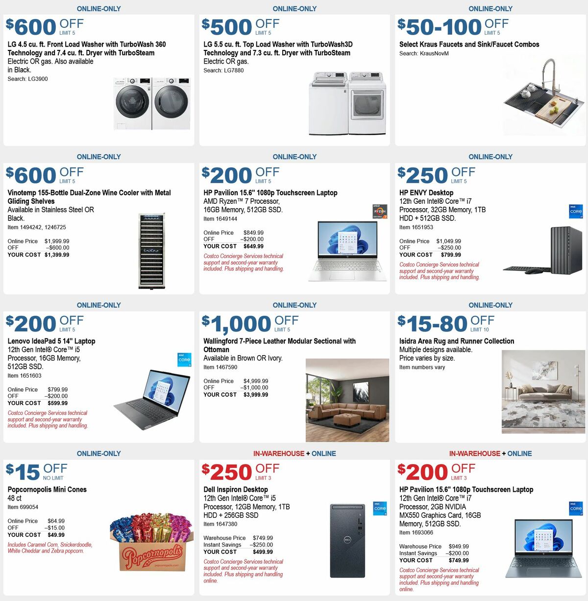 Costco Weekly Ad from October 26