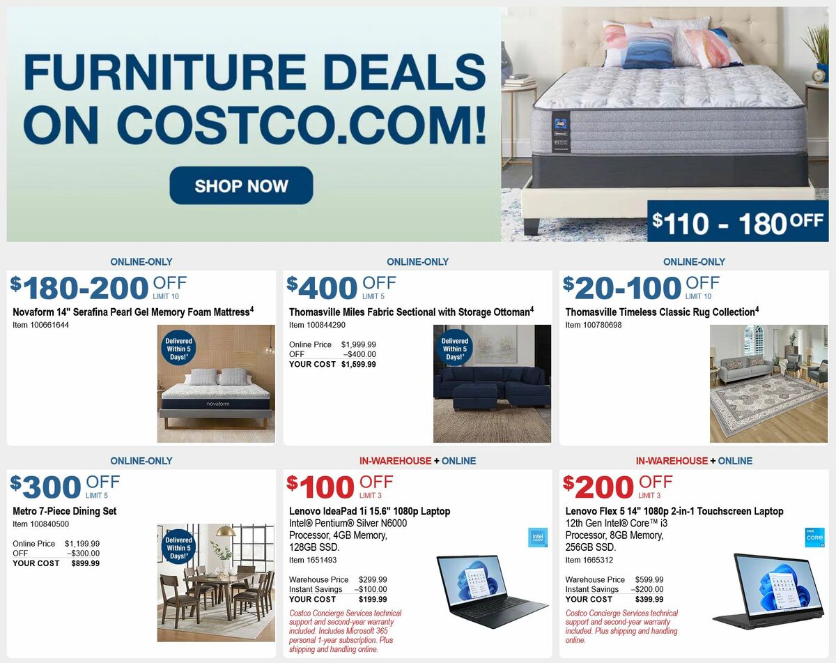 Costco Weekly Ad from October 26