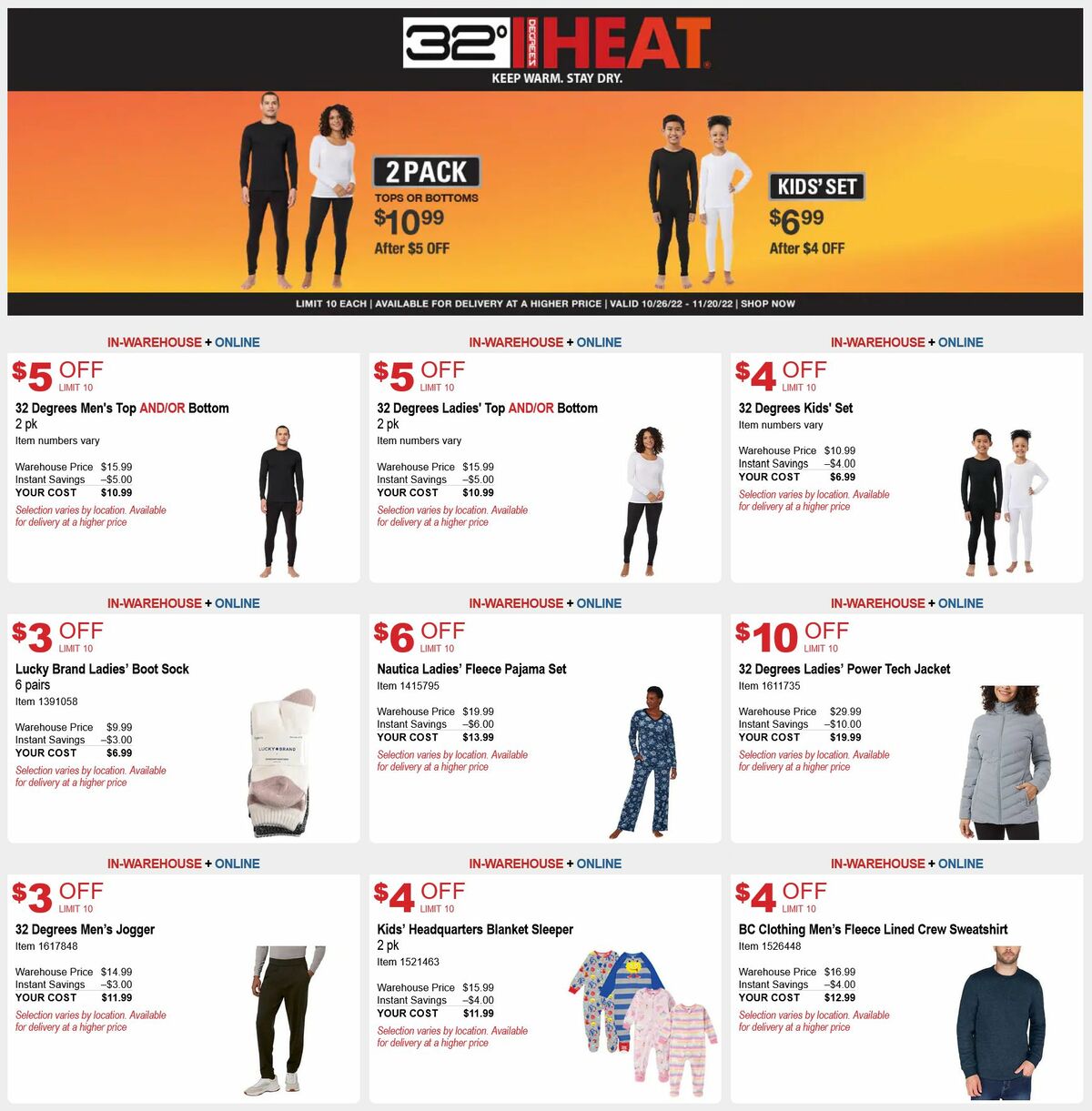 Costco Weekly Ad from October 26