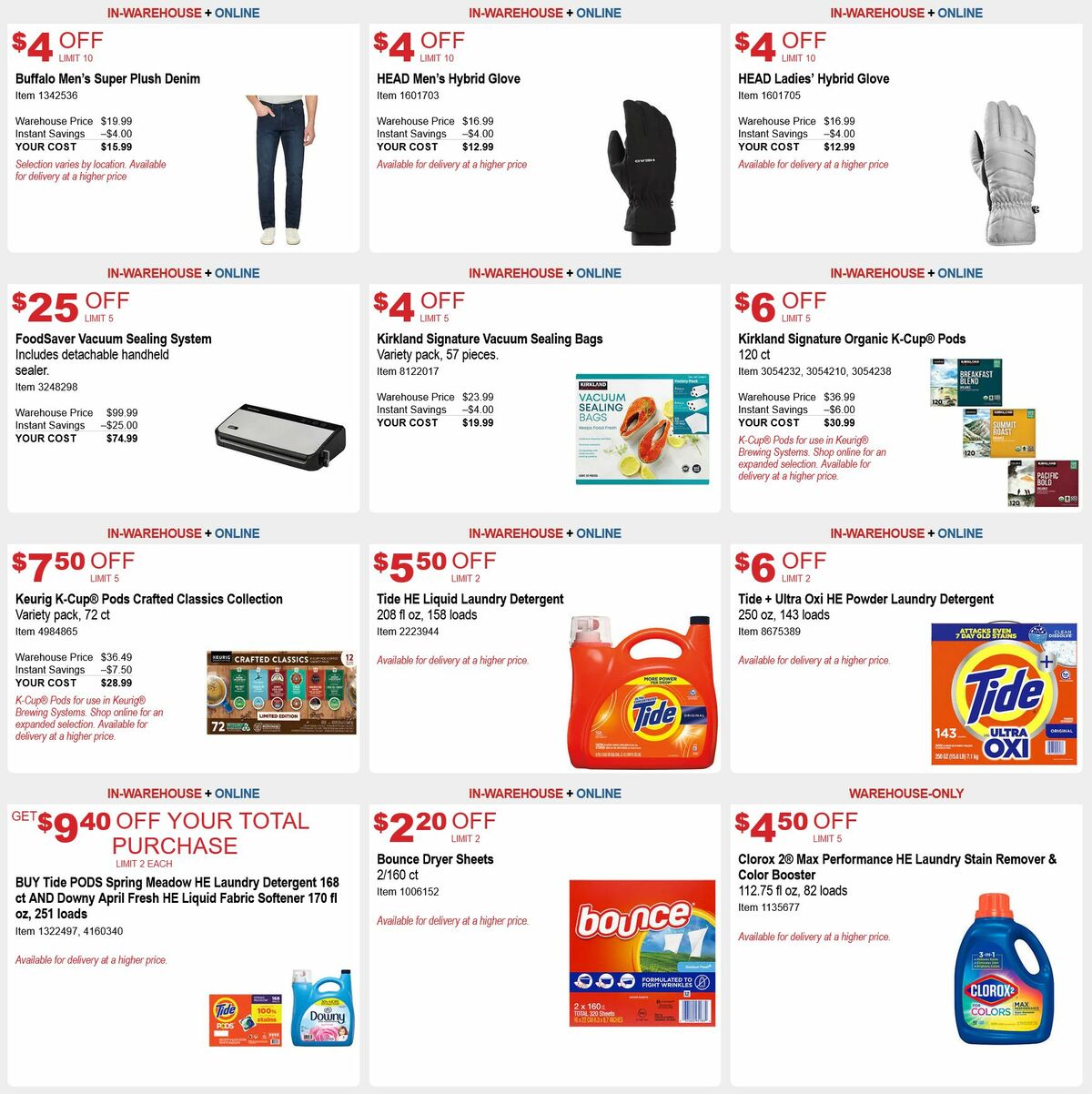 Costco Weekly Ad from October 26