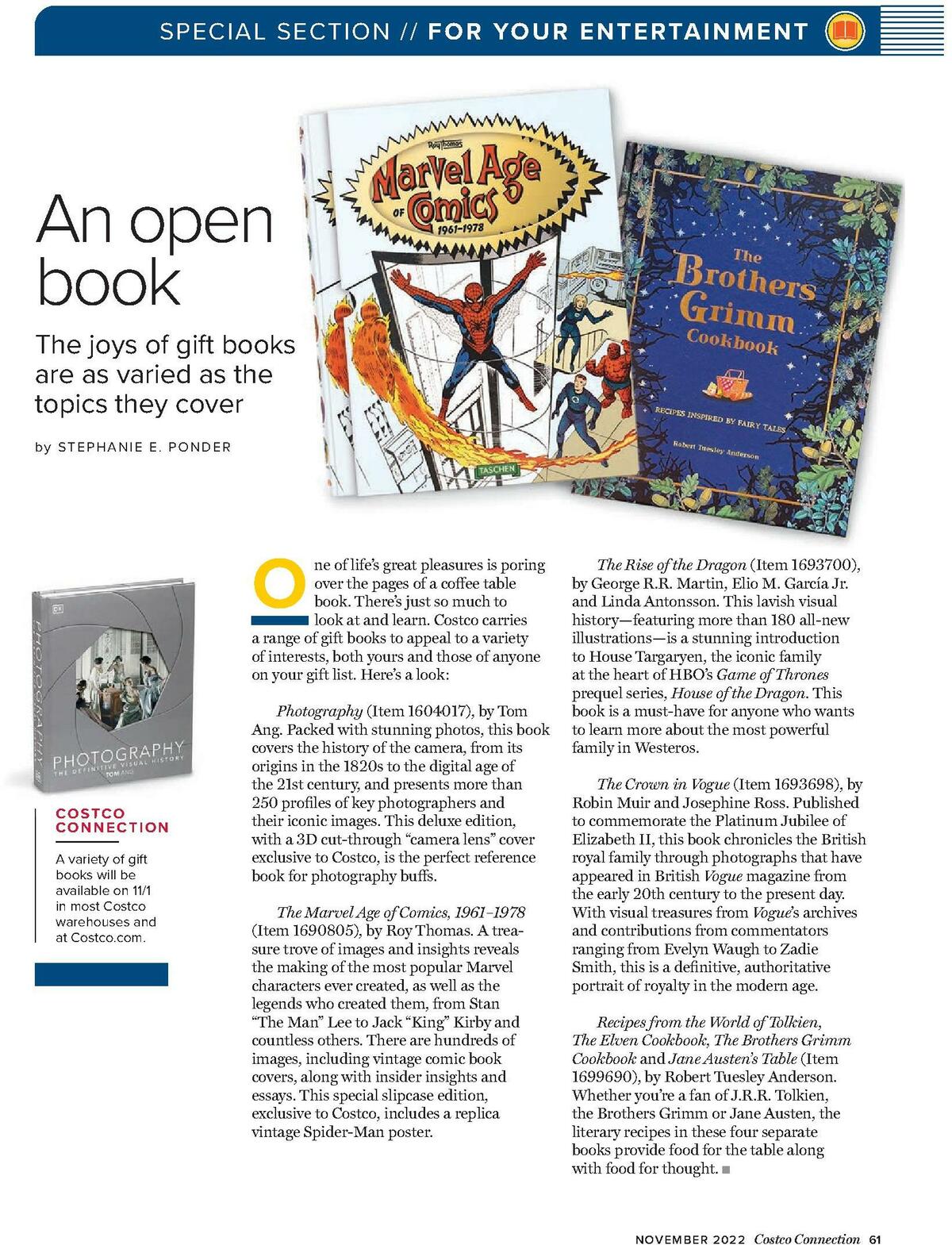 Costco Connection November Weekly Ad from November 1