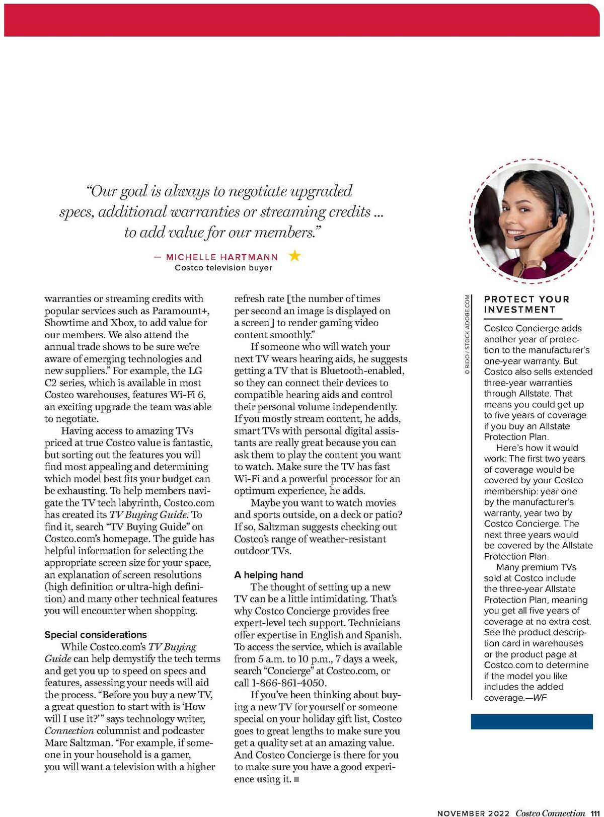 Costco Connection November Weekly Ad from November 1