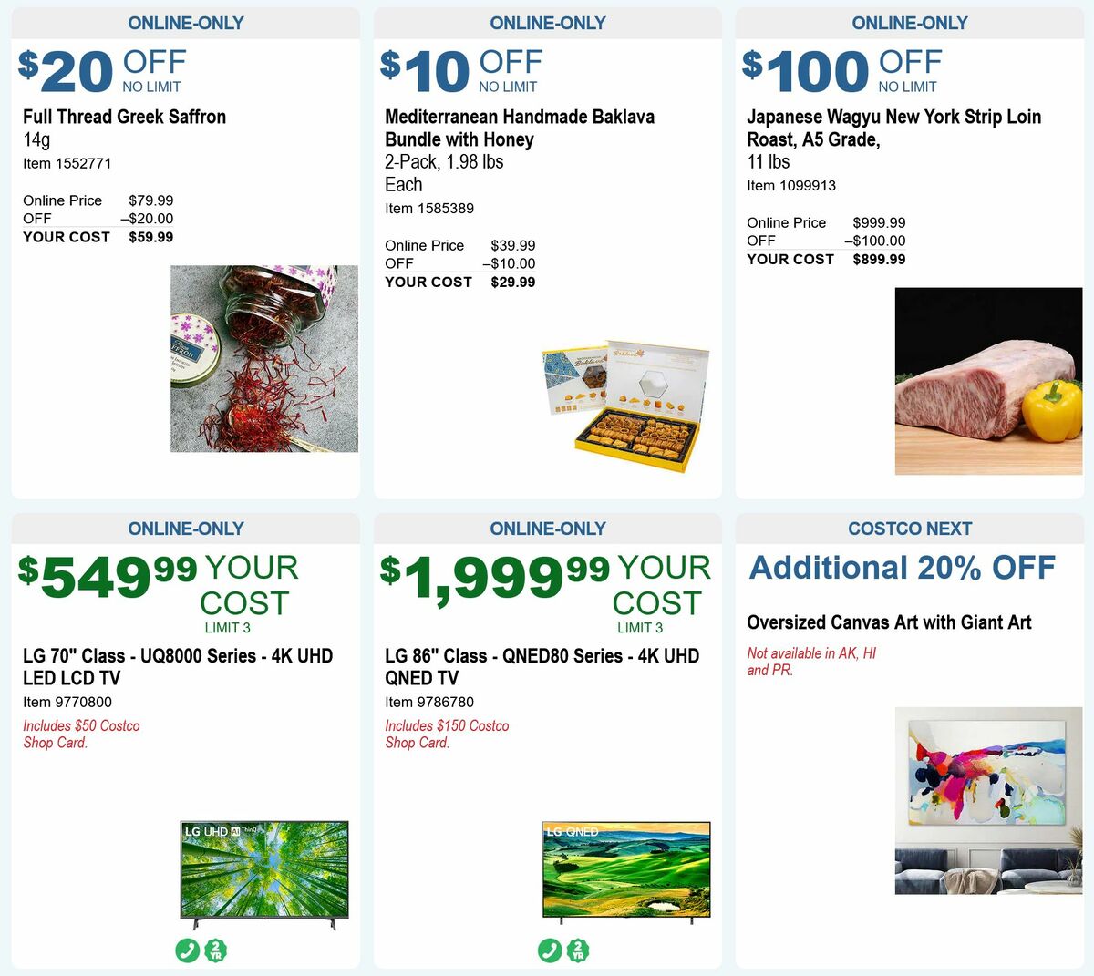 Costco Hot Buys Weekly Ad from November 11