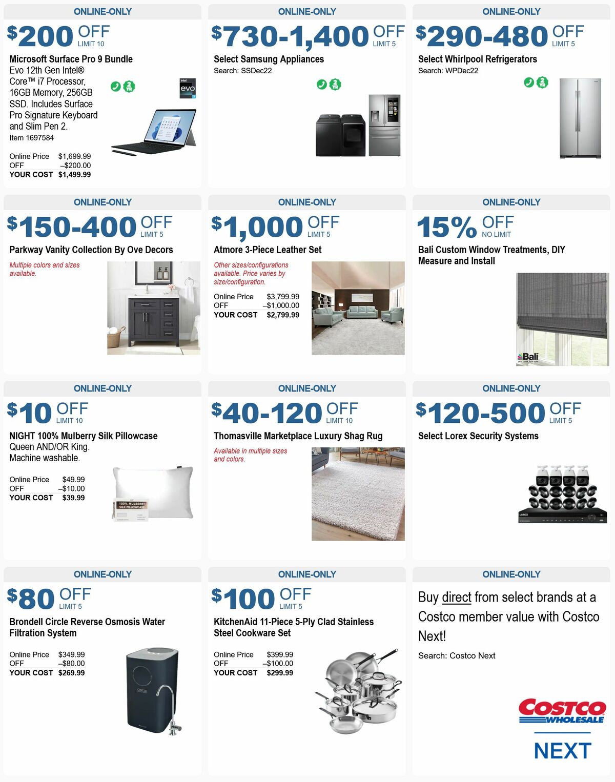 Costco Weekly Ad from November 21