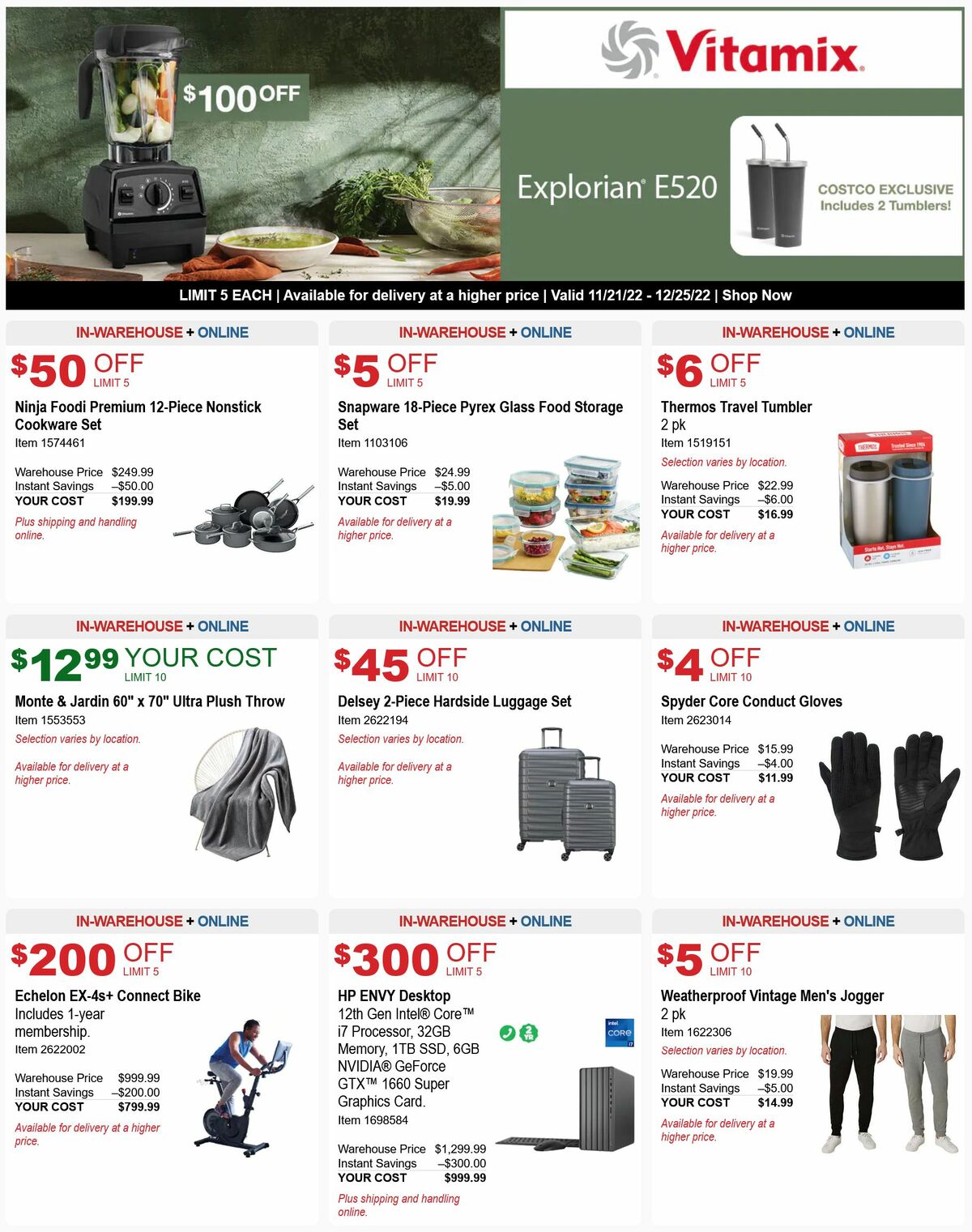 Costco Weekly Ad from November 21